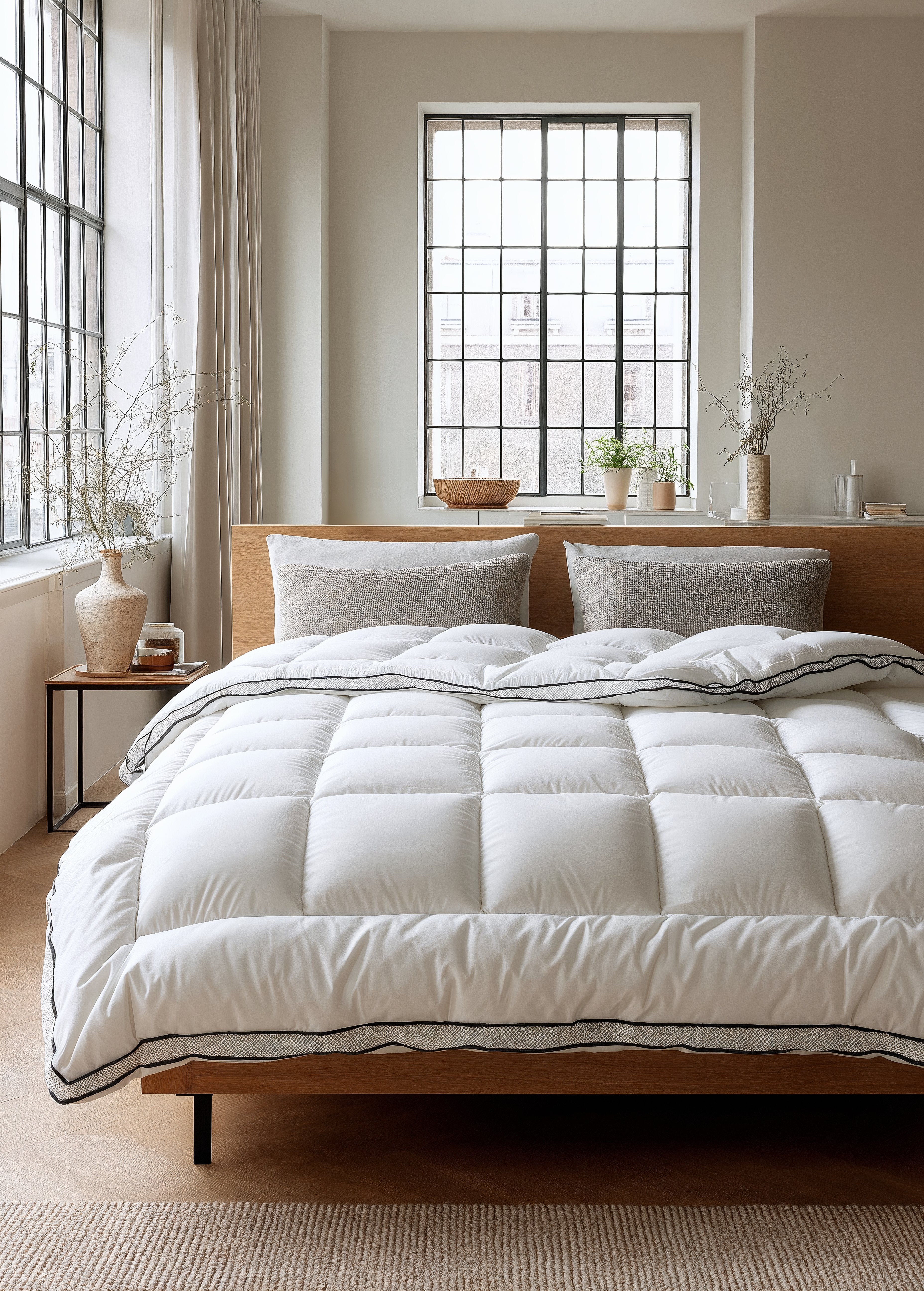 3D AIR Micro Touch Single Duvet White