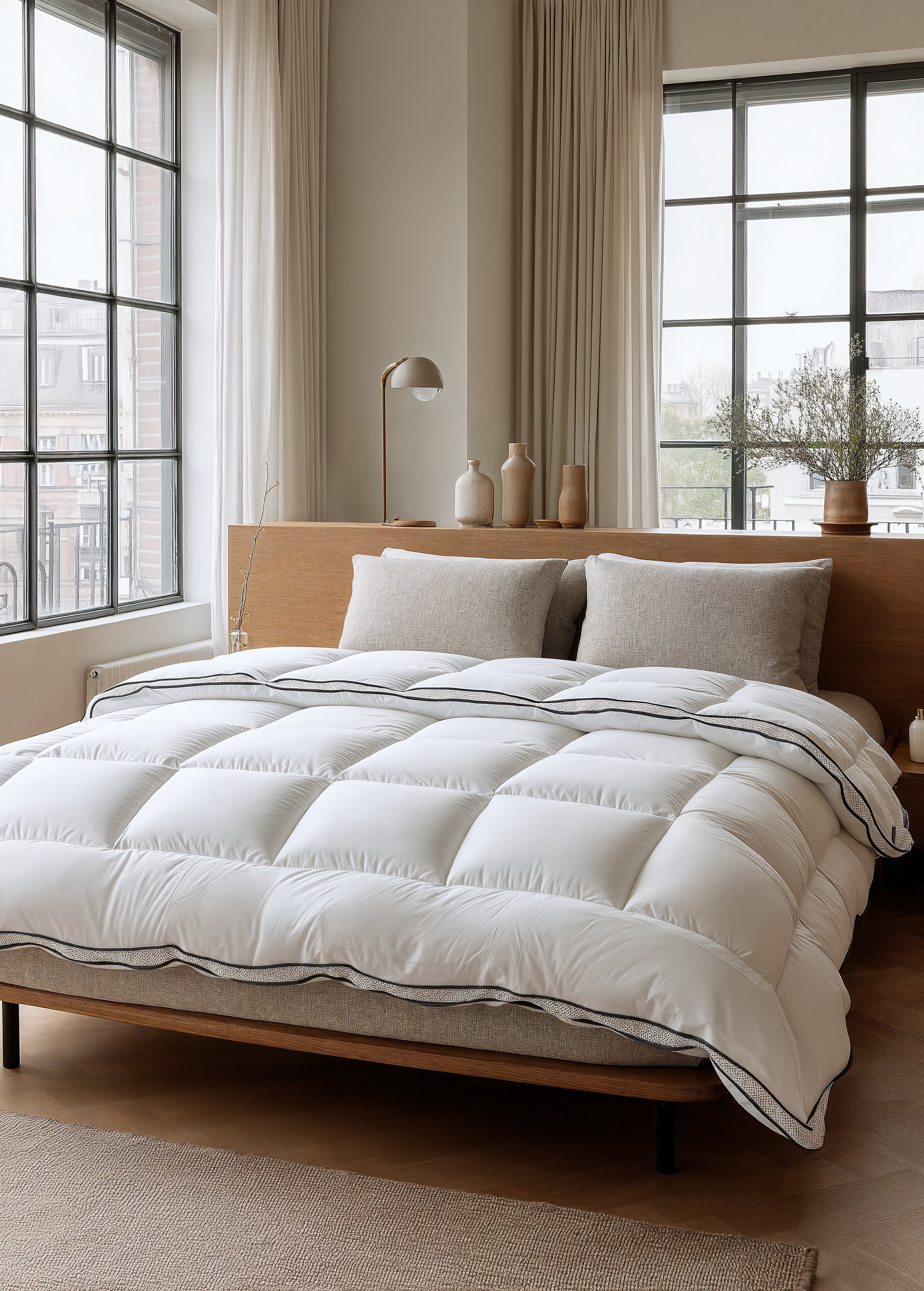 3D AIR Micro Touch Single Duvet White