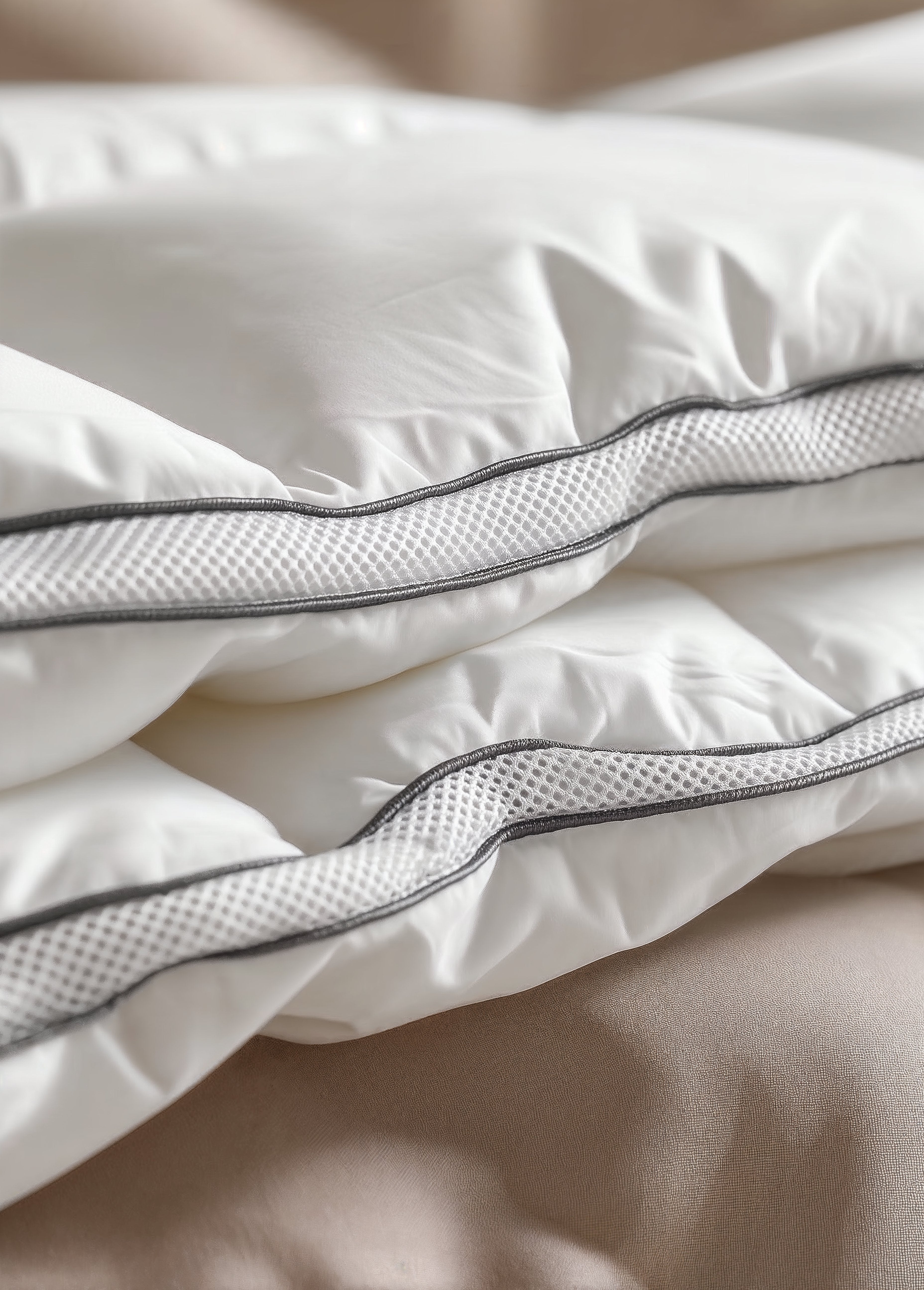 3D AIR Micro Touch Single Duvet White