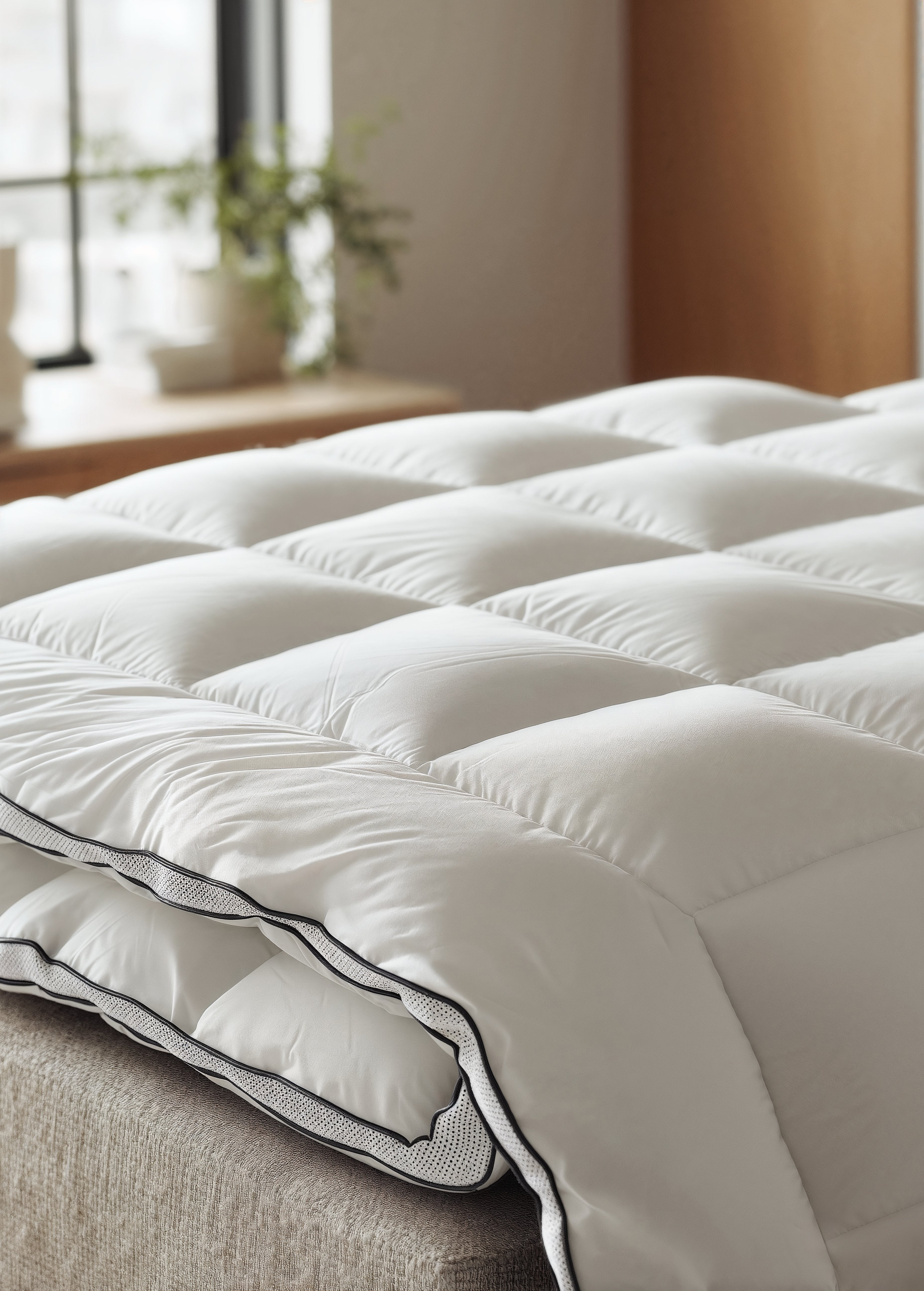 3D AIR Micro Touch Single Duvet White