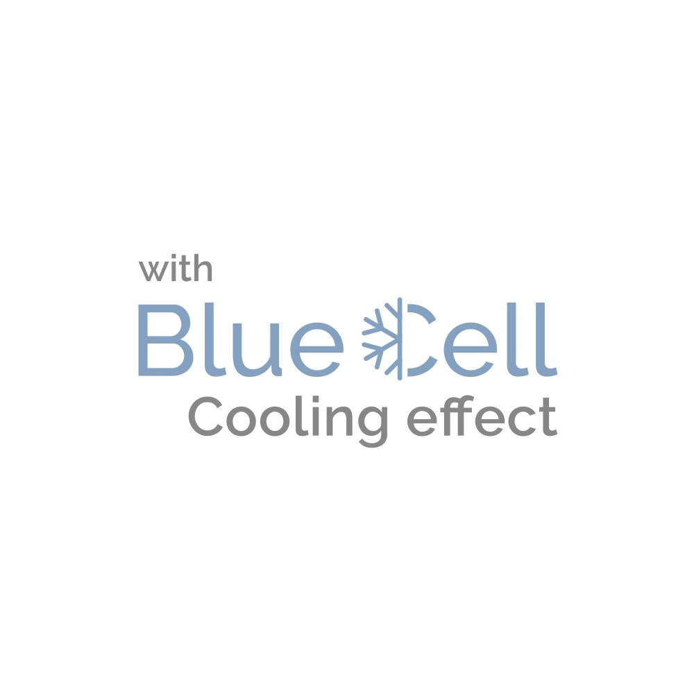 3D Blue Cell Tech Verkoelend Memory Foam Kussen 50 x 70 - Verkoelend - Stevig hardheid - Traagschuim ondersteuning