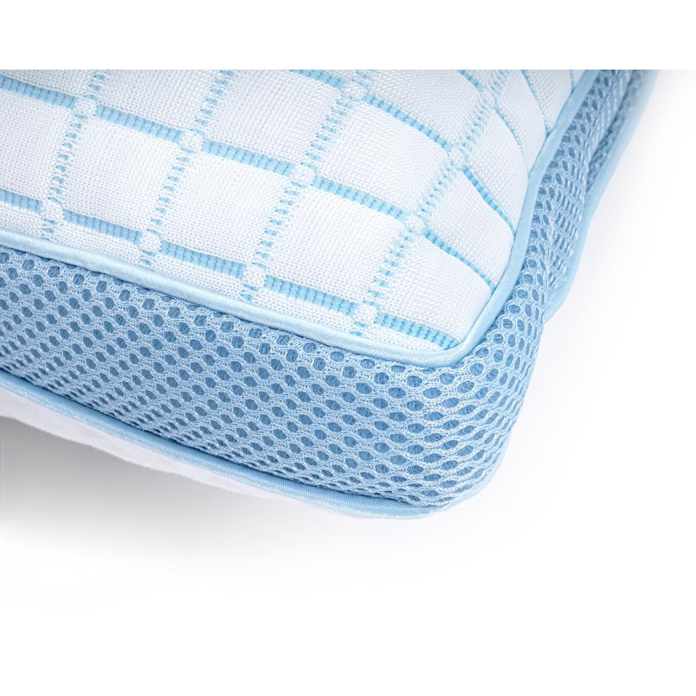 3D Blue Cell Tech Verkoelend Memory Foam Kussen 50 x 70 - Verkoelend - Stevig hardheid - Traagschuim ondersteuning
