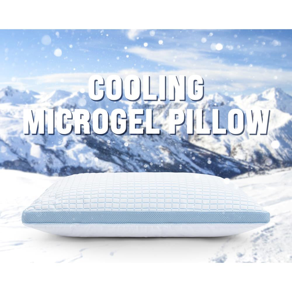 3D Blue Cell Tech Verkoelend Memory Foam Kussen 50 x 70 - Verkoelend - Stevig hardheid - Traagschuim ondersteuning