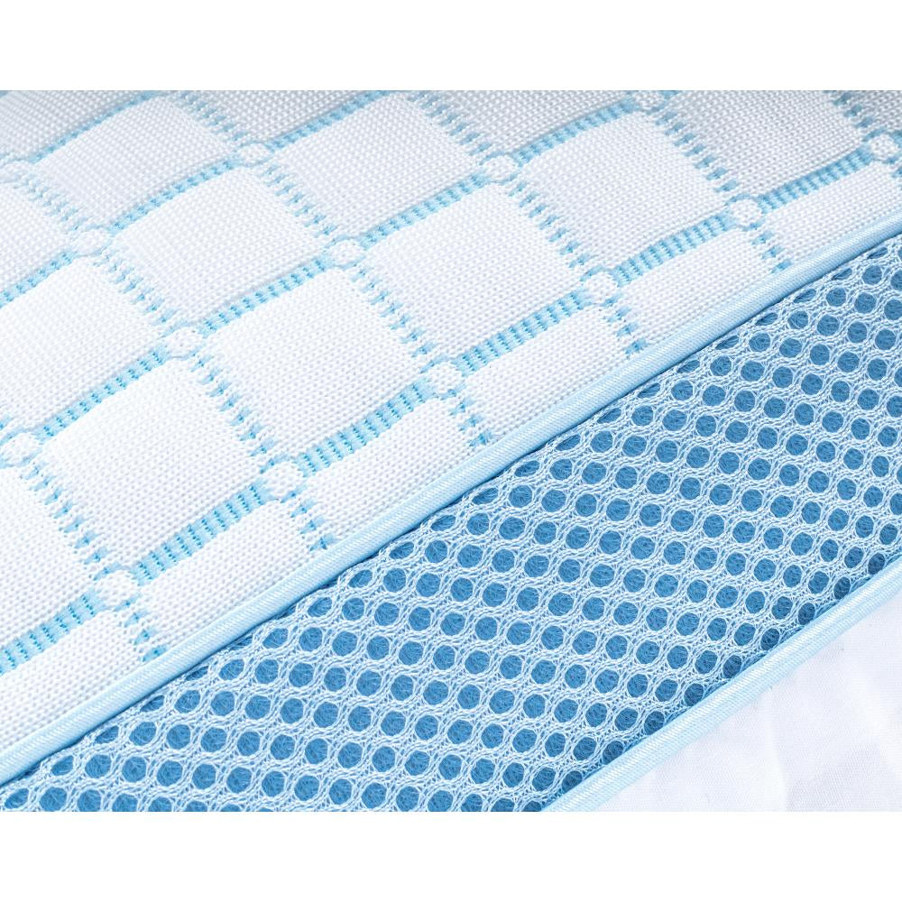 3D Blue Cell Tech Verkoelend Memory Foam Kussen 50 x 70 - Verkoelend - Stevig hardheid - Traagschuim ondersteuning