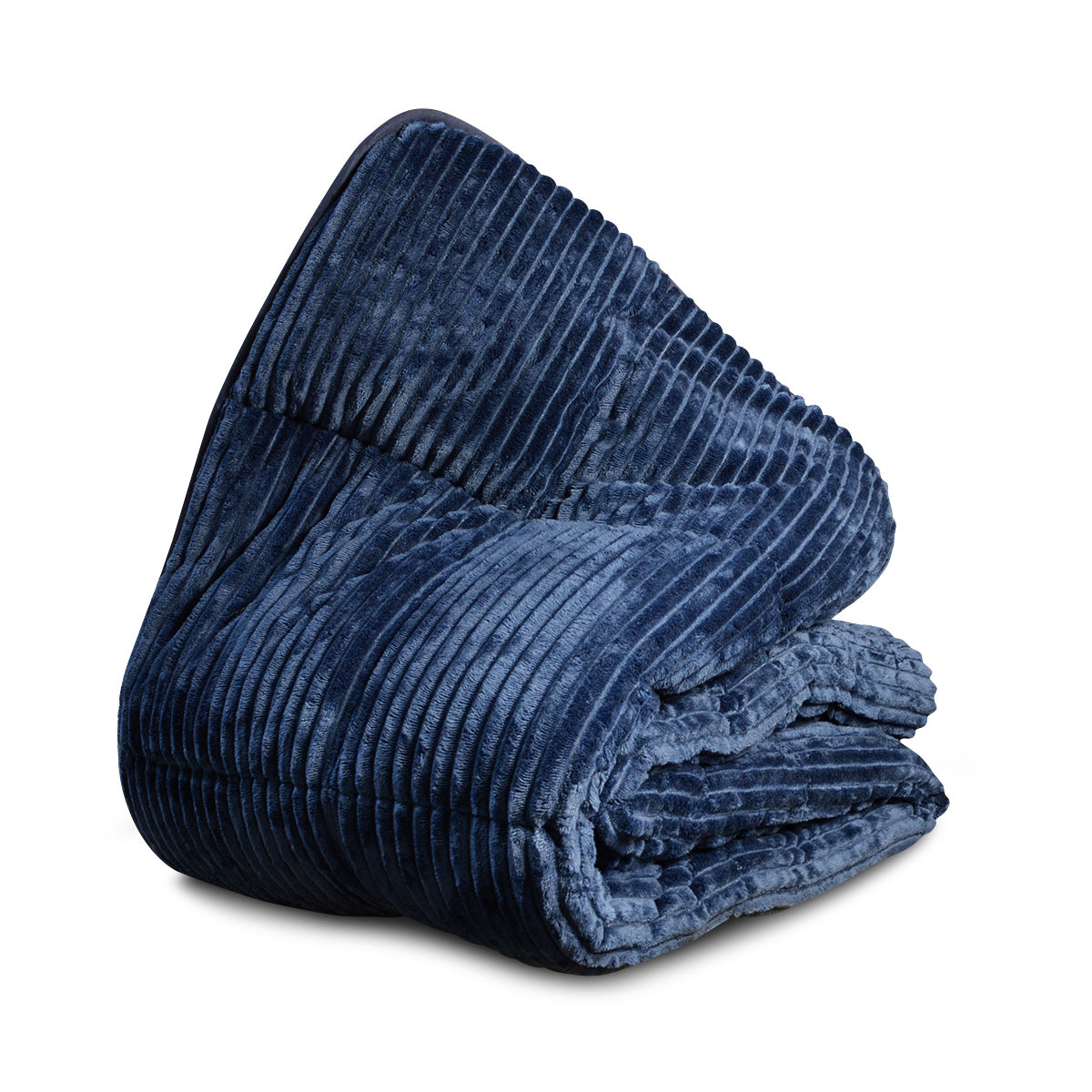 All-in-One Lazy Rib Duvet Blue - Duvet for the whole year