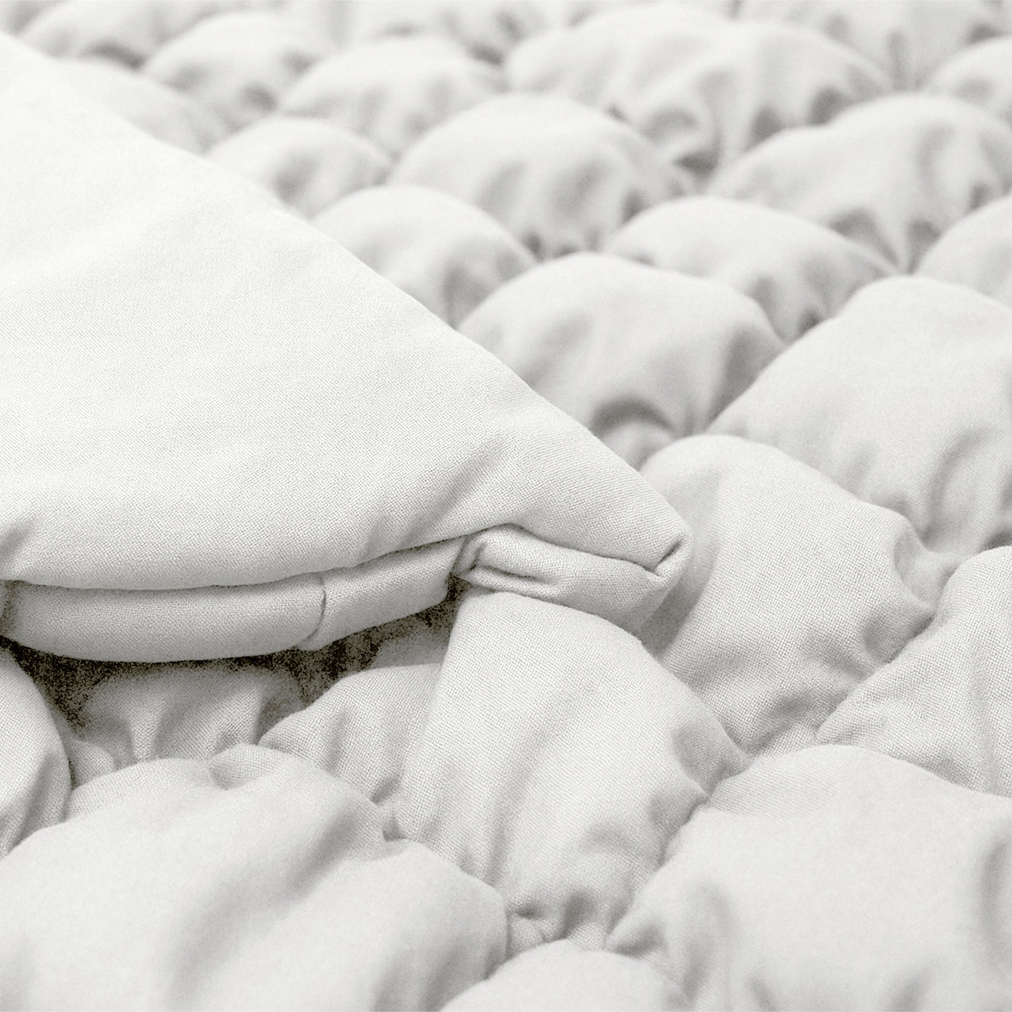 All-in One Lazy Puffy Dekbed Antique White - Dekbed voor het hele jaar