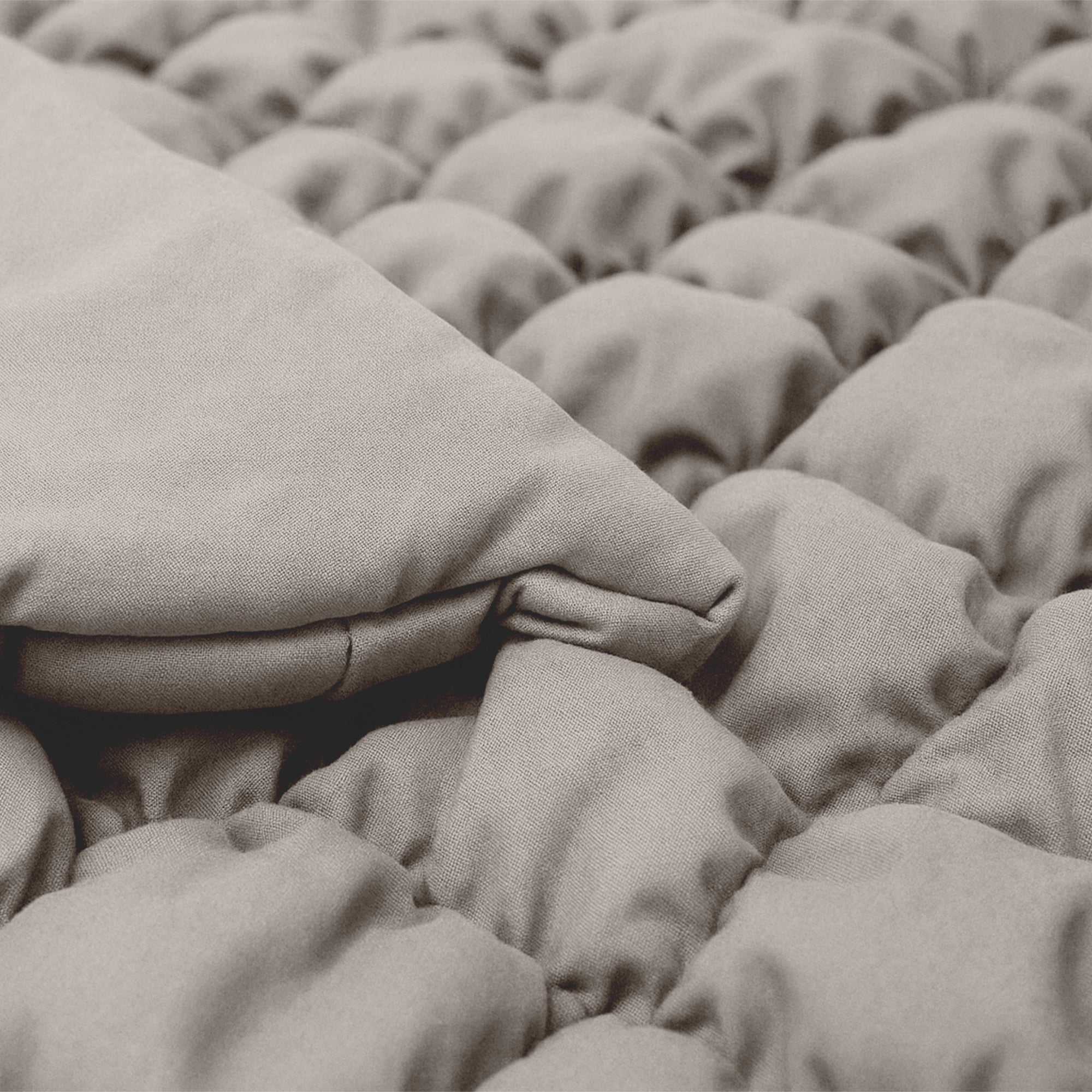 All-in One Lazy Puffy Dekbed Grey - Dekbed voor het hele jaar