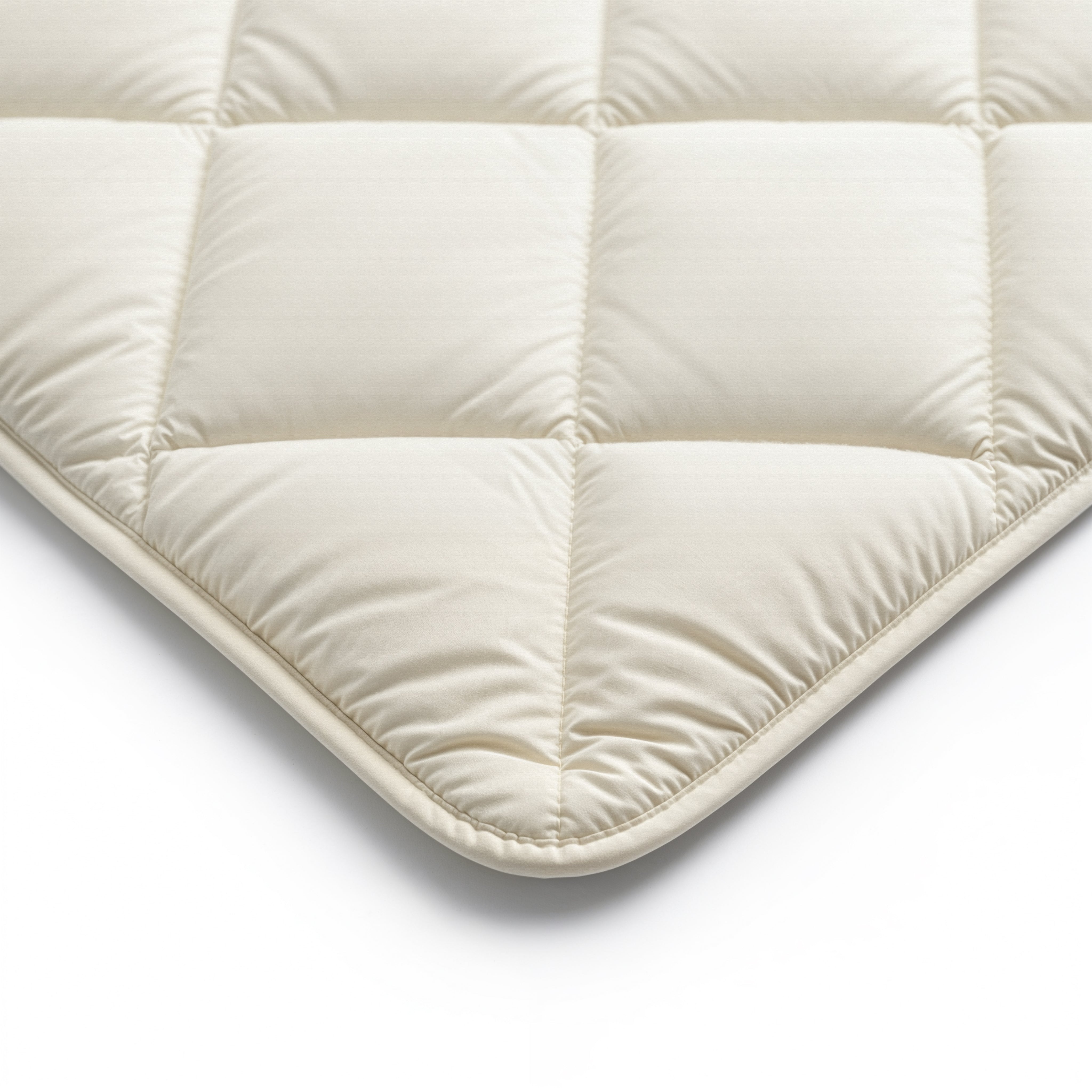 All-in-One Lazy Duvet Diamond Cream/Green - Duvet with pillowcases