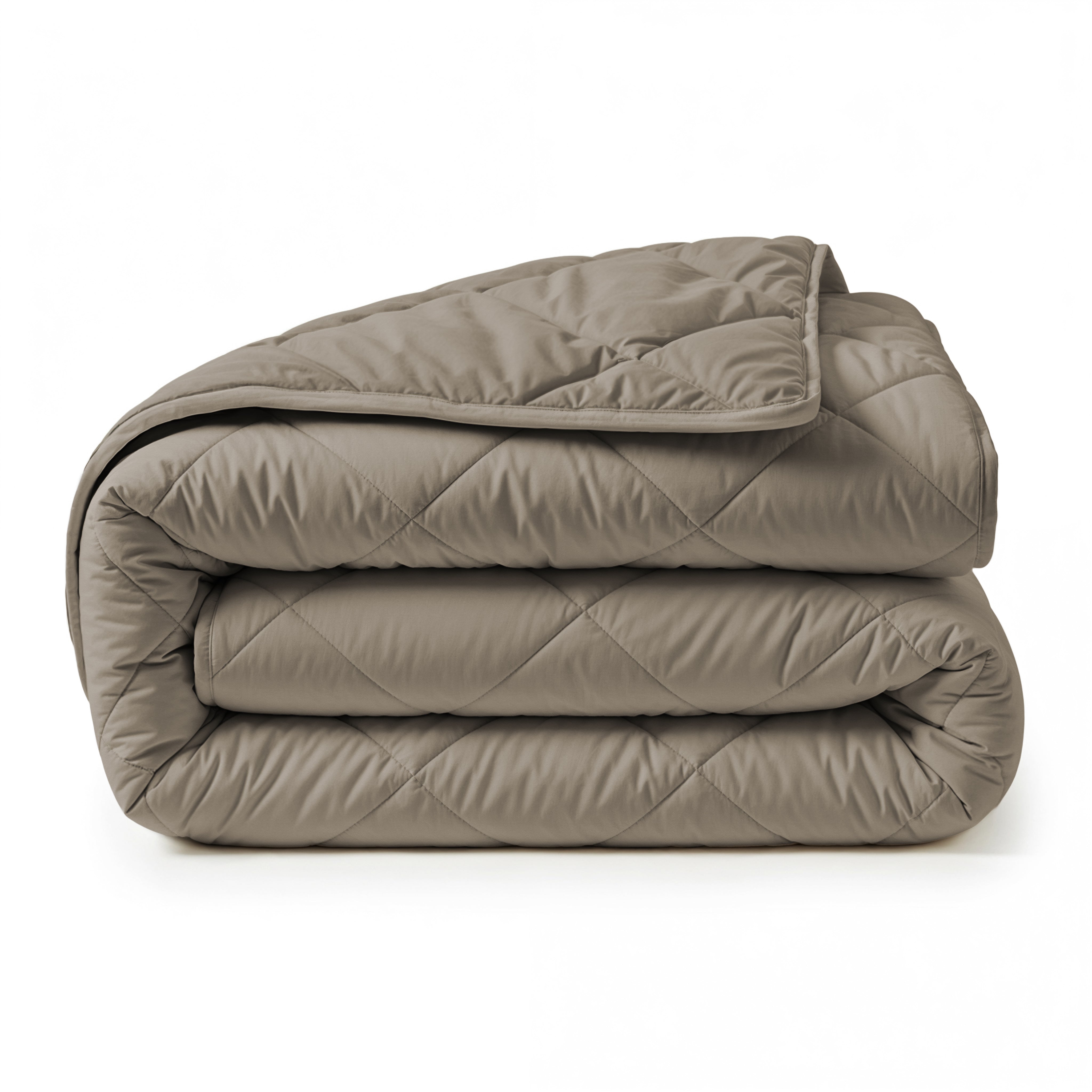 All-in-One Lazy Duvet Diamond Teak - Duvet with pillowcases
