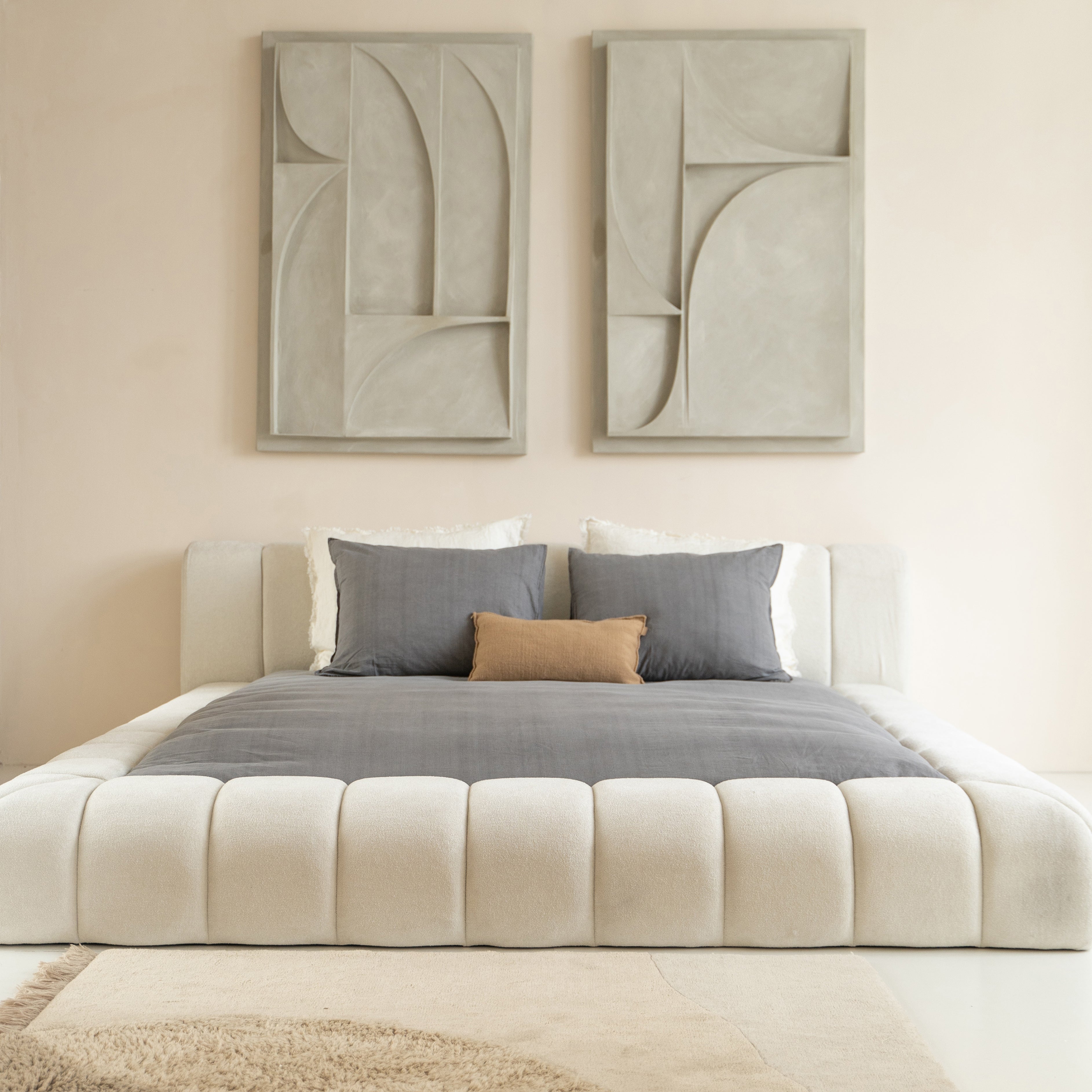 Adore Classic Designbed Beige