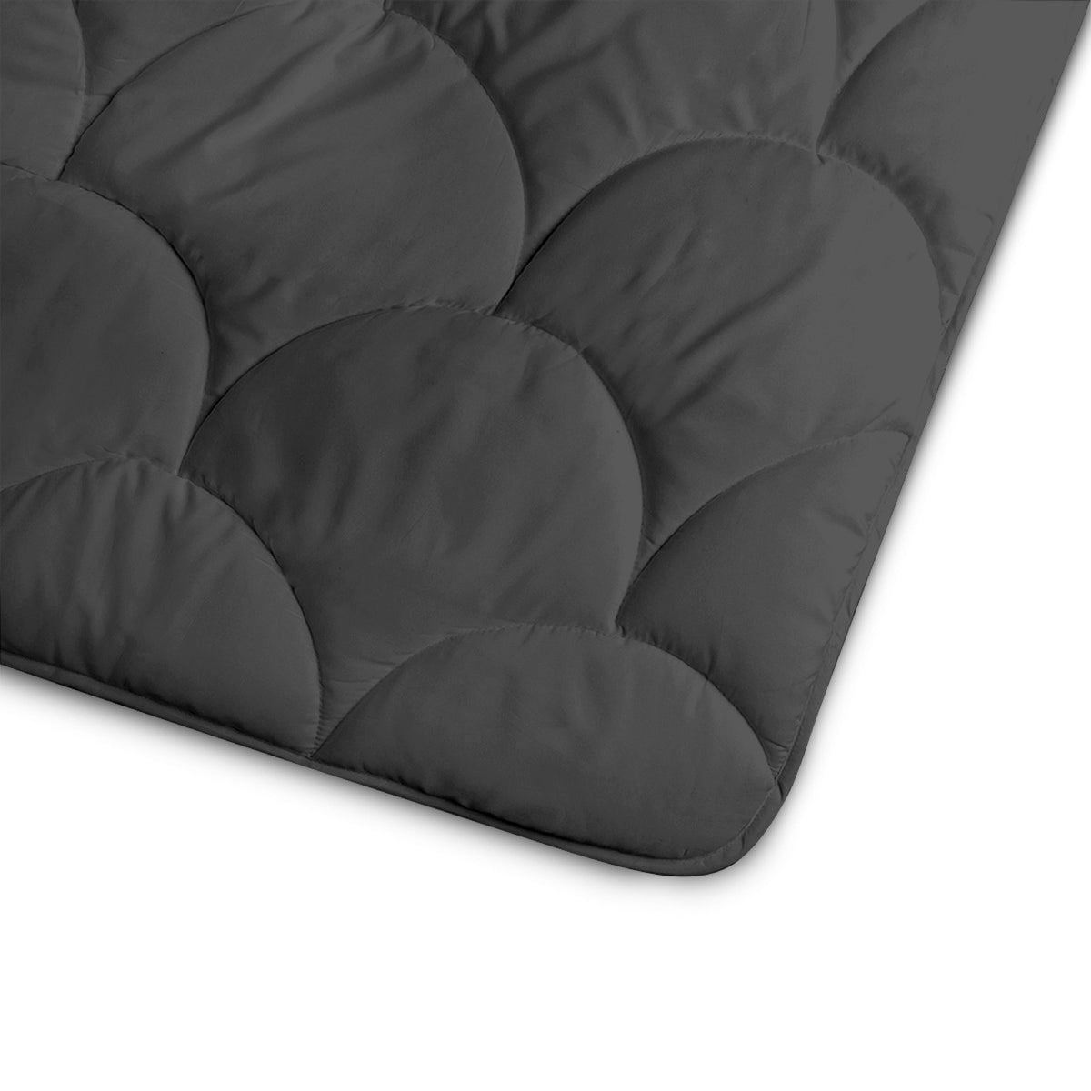 All-in One Lazy Dekbed Antraciet - Dekbed voor het hele jaar