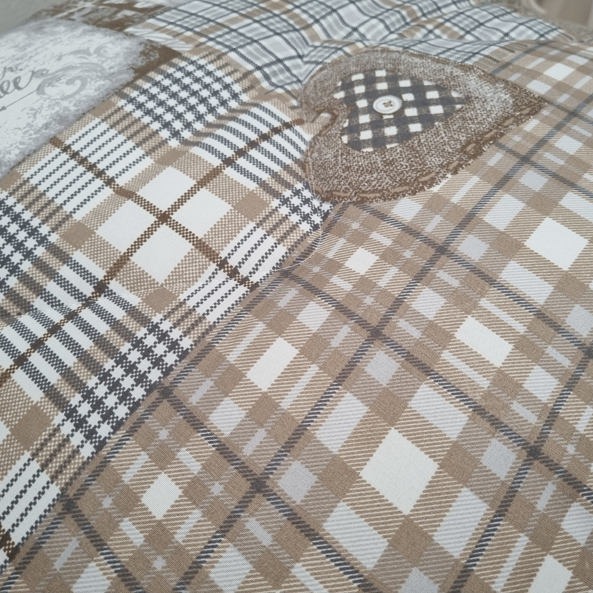 All-in One Lazy Dekbed Beige/Taupe - Dekbed voor het hele jaar