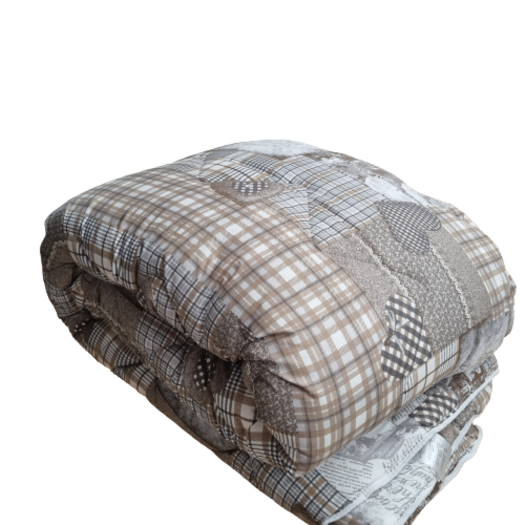 All-in One Lazy Dekbed Beige/Taupe - Dekbed voor het hele jaar