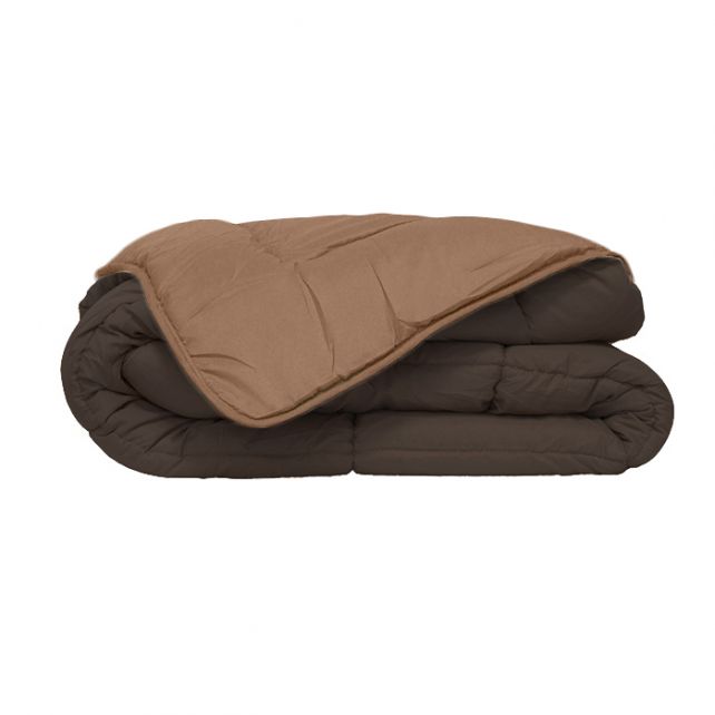 All-in One Lazy Dekbed Chocolade/Mocca - Dekbed voor het hele jaar