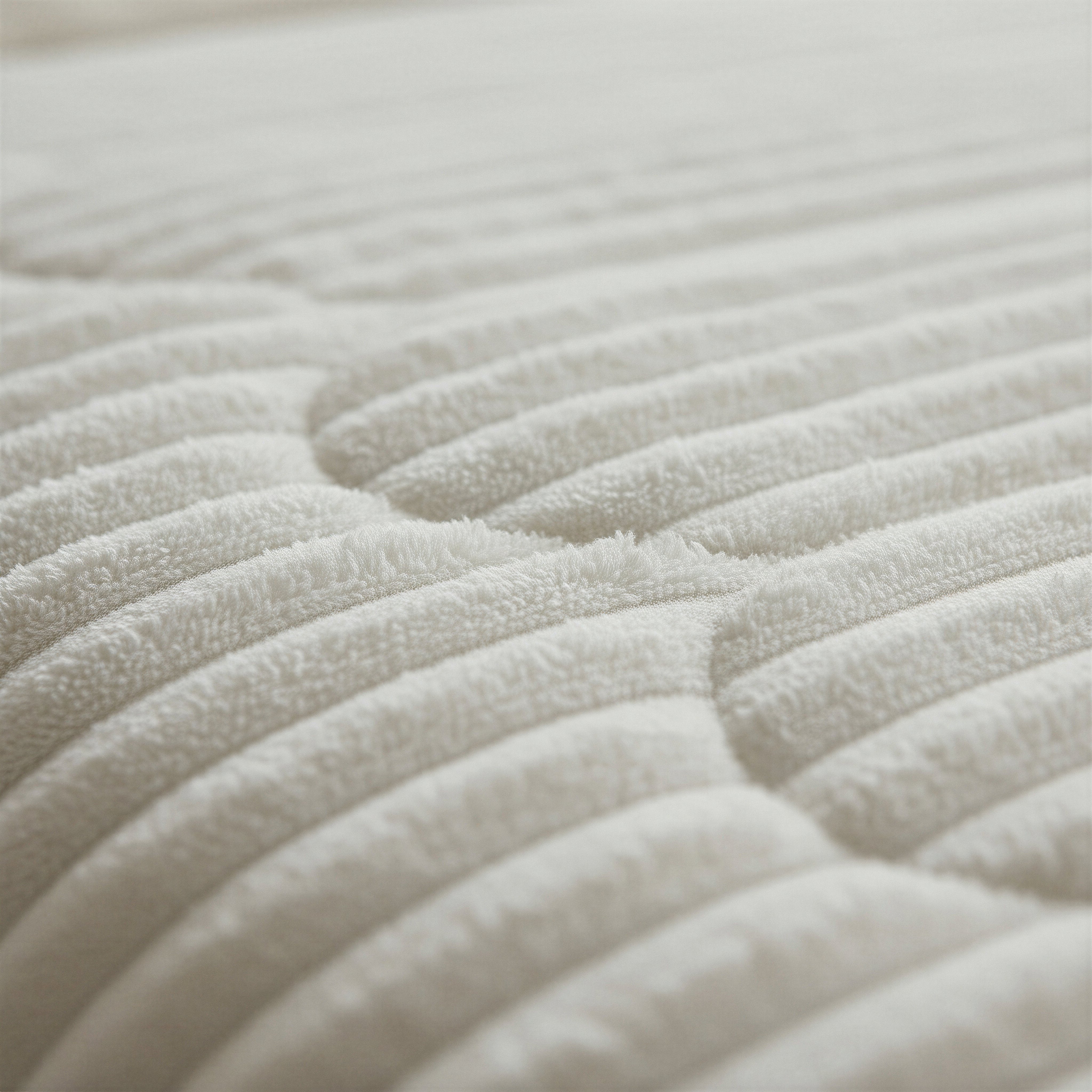 All-in One Lazy Rib Flanel Dekbed Beige - Dekbed met kussenslopen