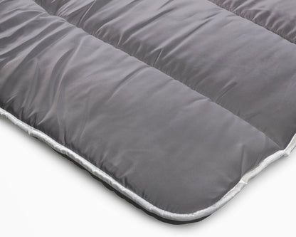 All-in one lazy dekbed Antraciet - Dekbed en overtrek in 1 - Lichtgewicht - Trendy kleuren