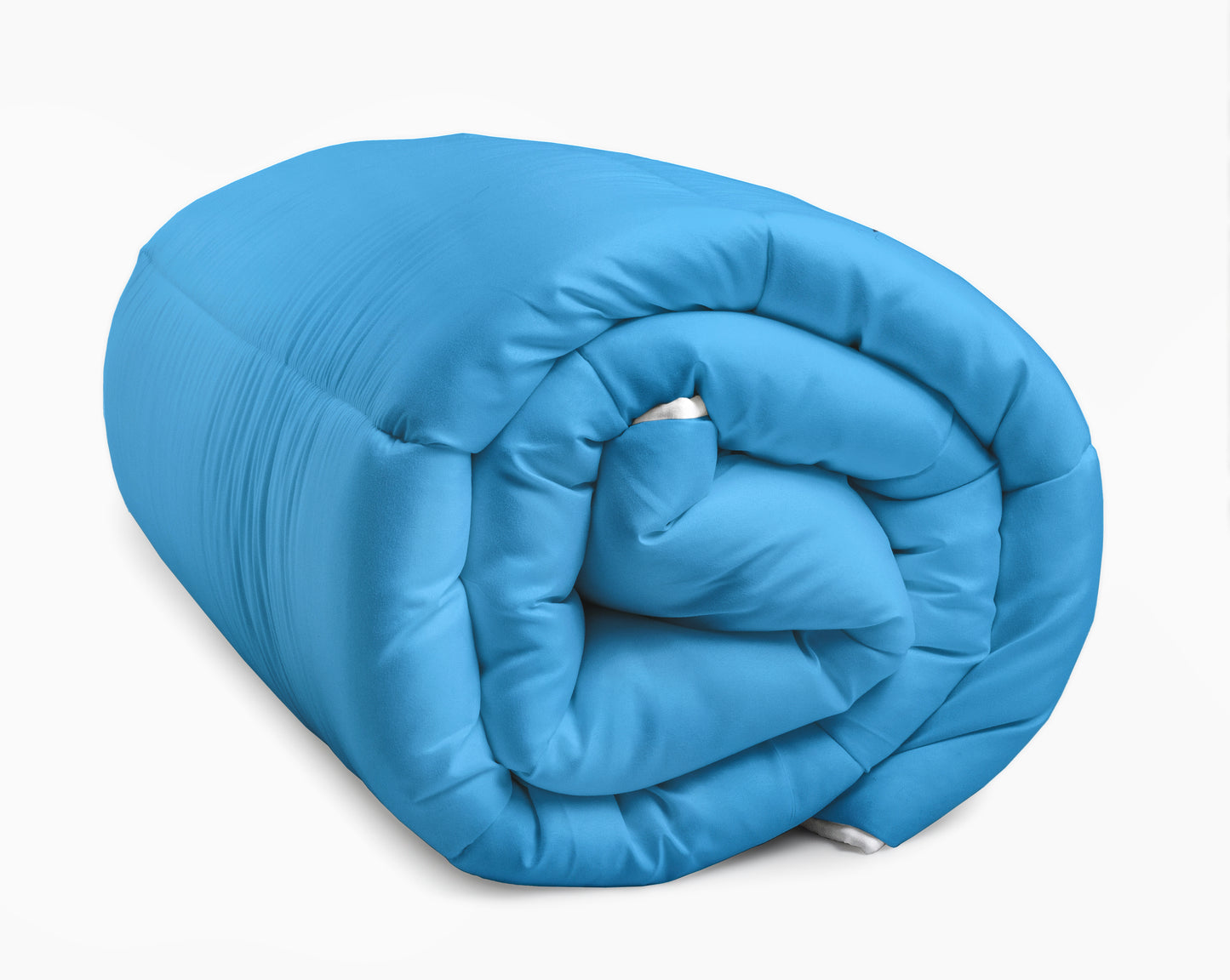 All-in one lazy dekbed Antraciet/Blauw - Dekbed en overtrek in 1 - Lichtgewicht - Trendy kleuren