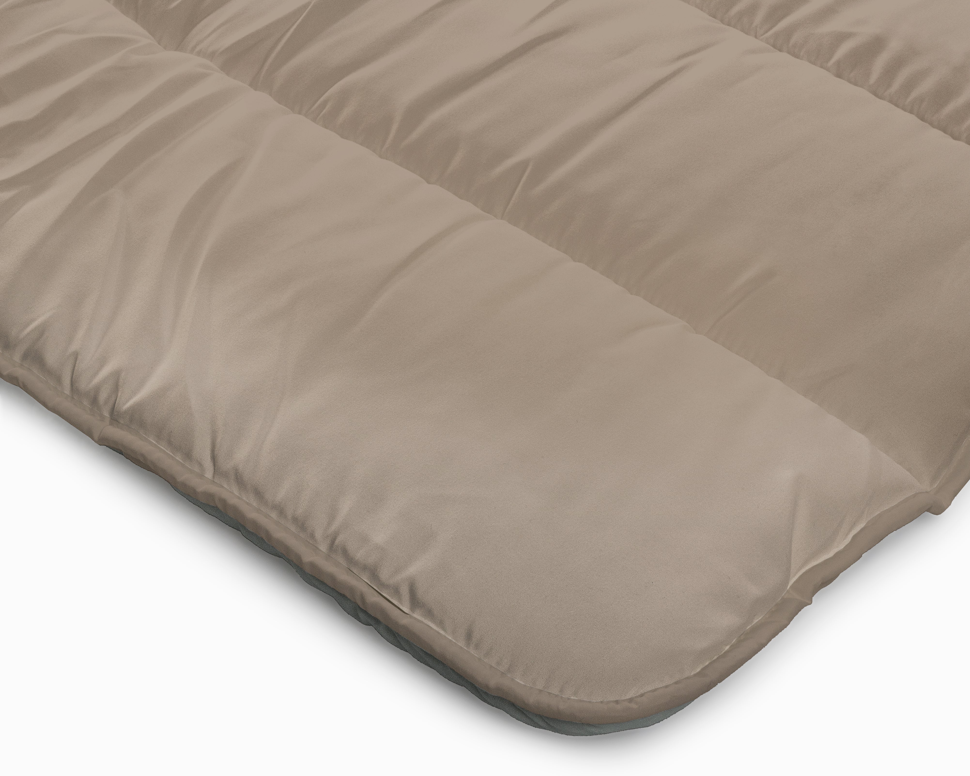 All-in one lazy dekbed Foggy/Teak - Dekbed en overtrek in 1 - Lichtgewicht - Trendy kleuren