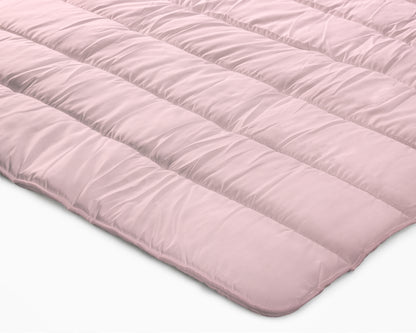 All-in one lazy dekbed Roze - Dekbed en overtrek in 1 - Lichtgewicht - Trendy kleuren