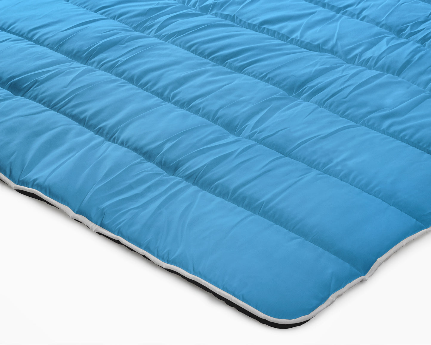 All-in one lazy dekbed Zwart/Blauw - Dekbed en overtrek in 1 - Lichtgewicht - Trendy kleuren