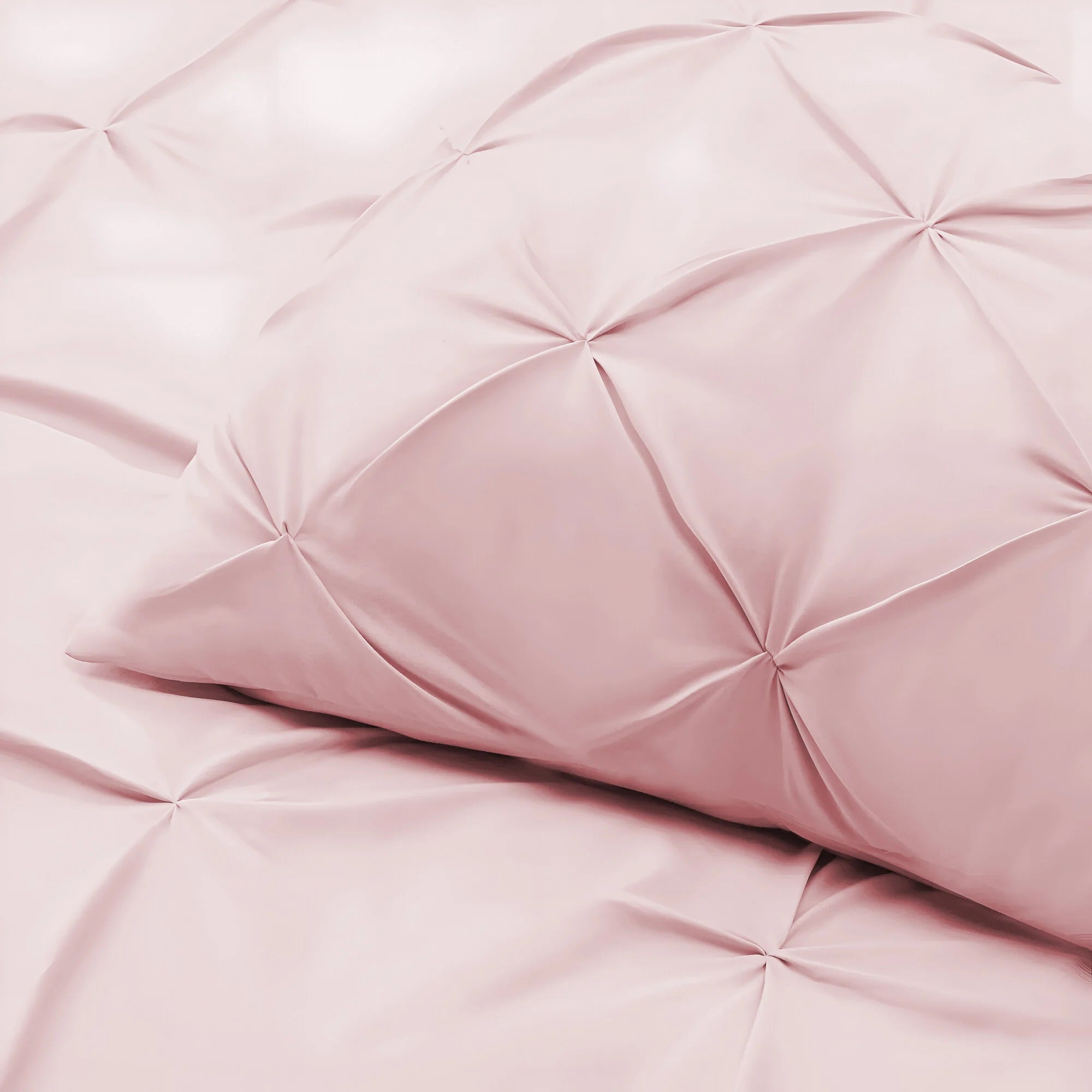 Augustine Duvet Cover – Luxurious 100% Cotton | Nude &amp; Pink