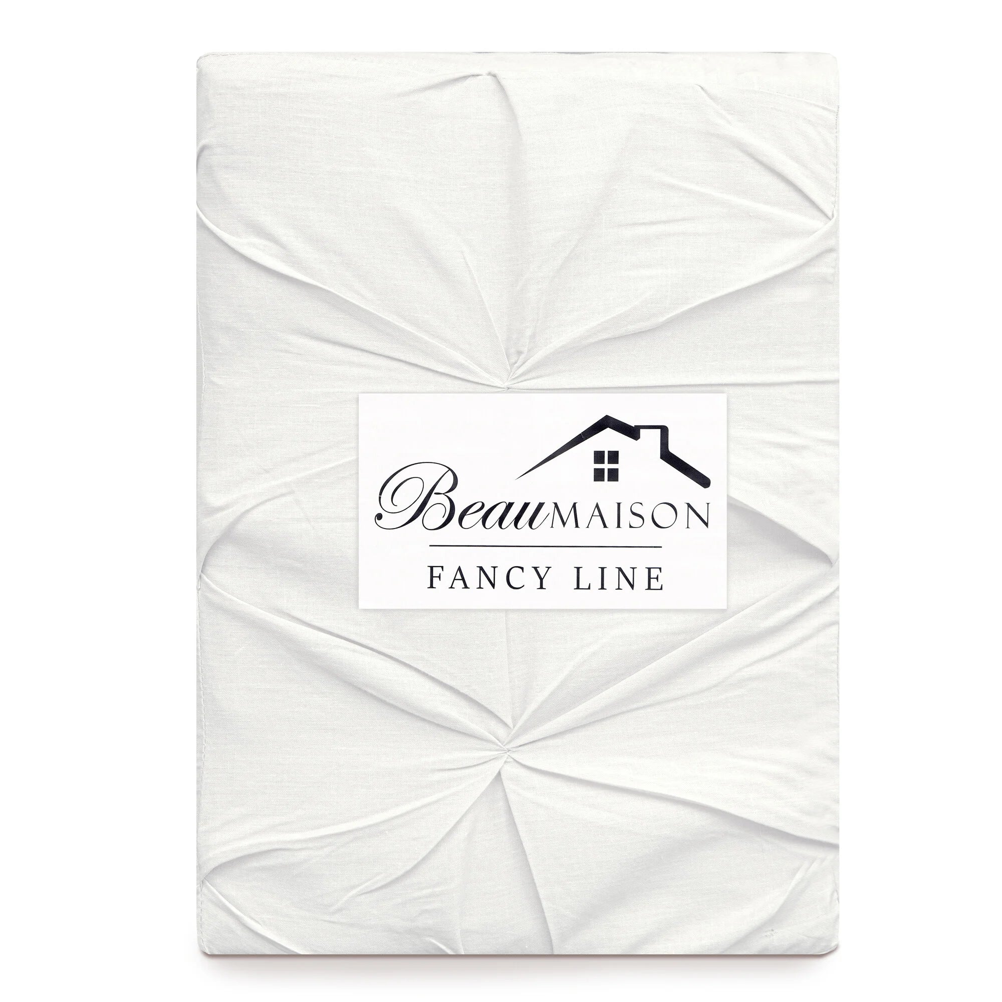 Augustine White Duvet Cover | Luxury 100% Cotton