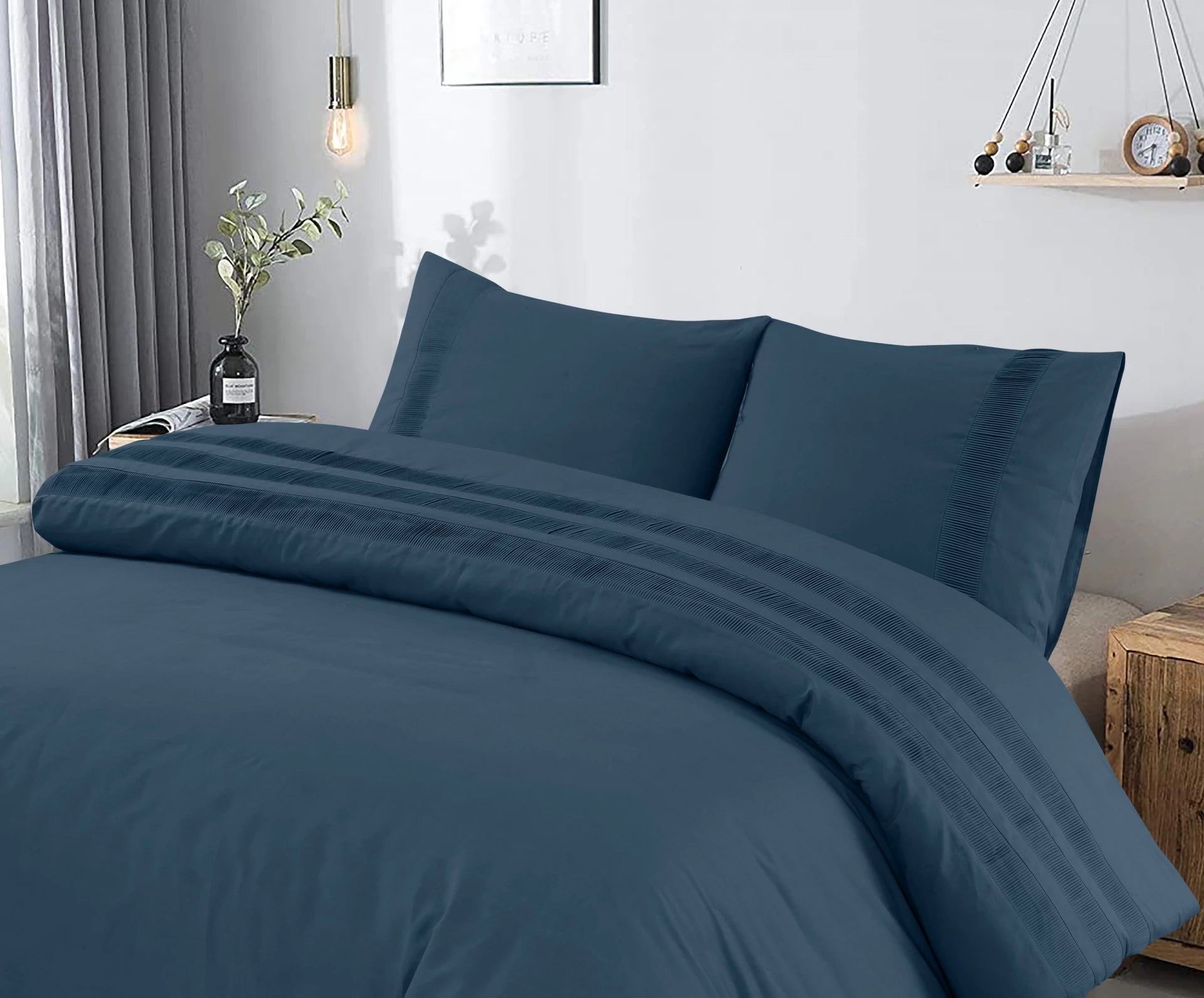 Bali Dekbedovertrek Blauw - Luxe Design - Super zacht geweven - Luxe verpakt