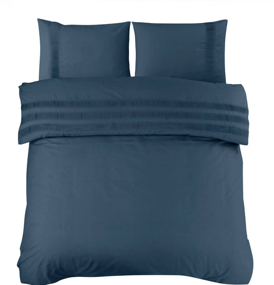 Bali Dekbedovertrek Blauw - Luxe Design - Super zacht geweven - Luxe verpakt