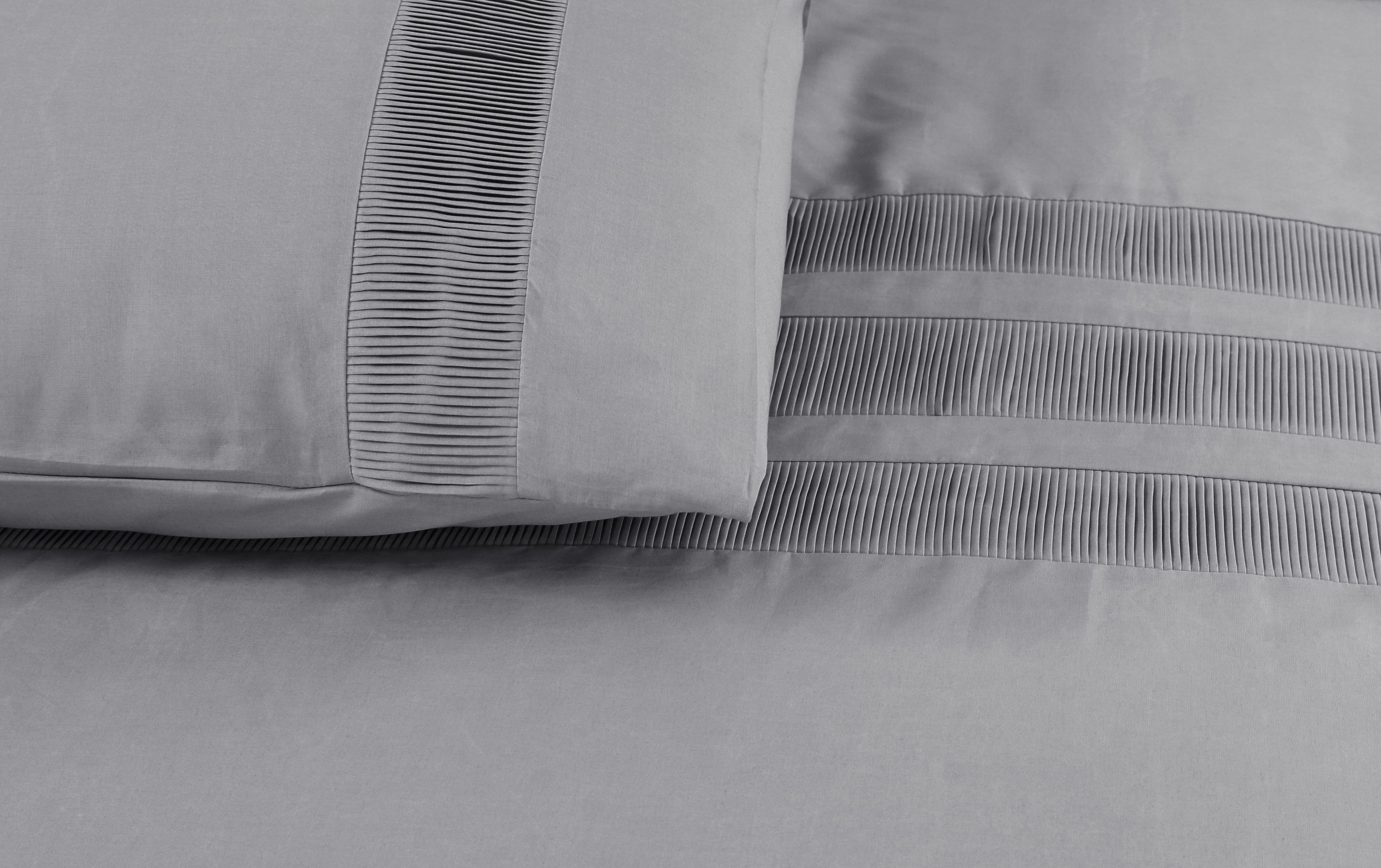 Bali Dekbedovertrek Grijs - 100% Katoen