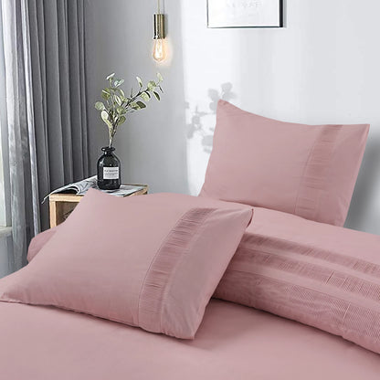 Bali Dekbedovertrek Roze - Luxe Design - Super zacht geweven - Luxe verpakt