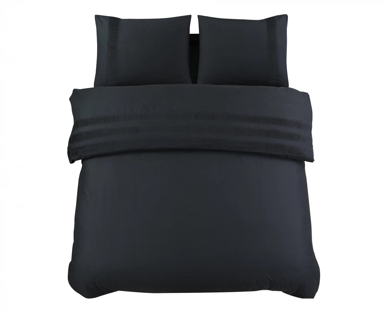 Bali Dekbedovertrek Zwart - 100% Katoen