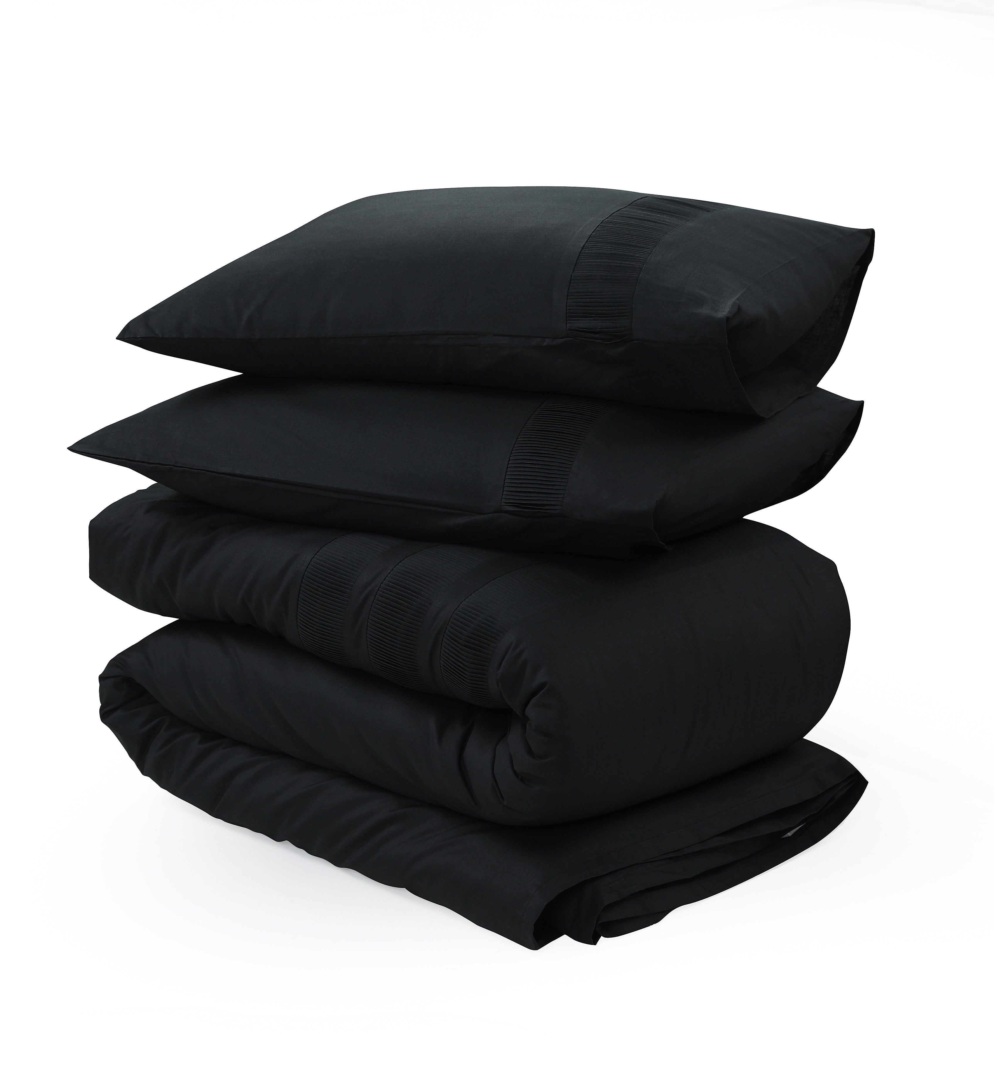 Bali Dekbedovertrek Zwart - 100% Katoen