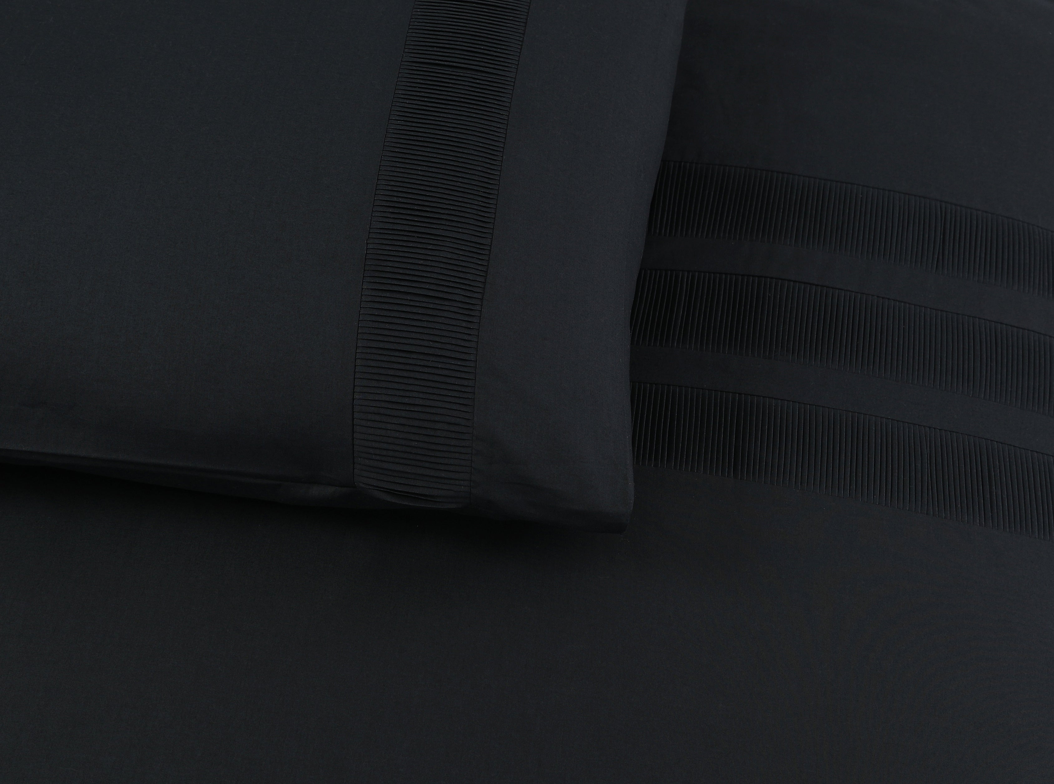 Bali Dekbedovertrek Zwart - 100% Katoen