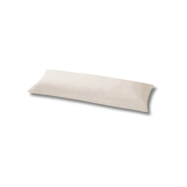 Beau Maison Lichaamskussen Hoes Creme - 100% Perkaal Katoen - 40x145cm