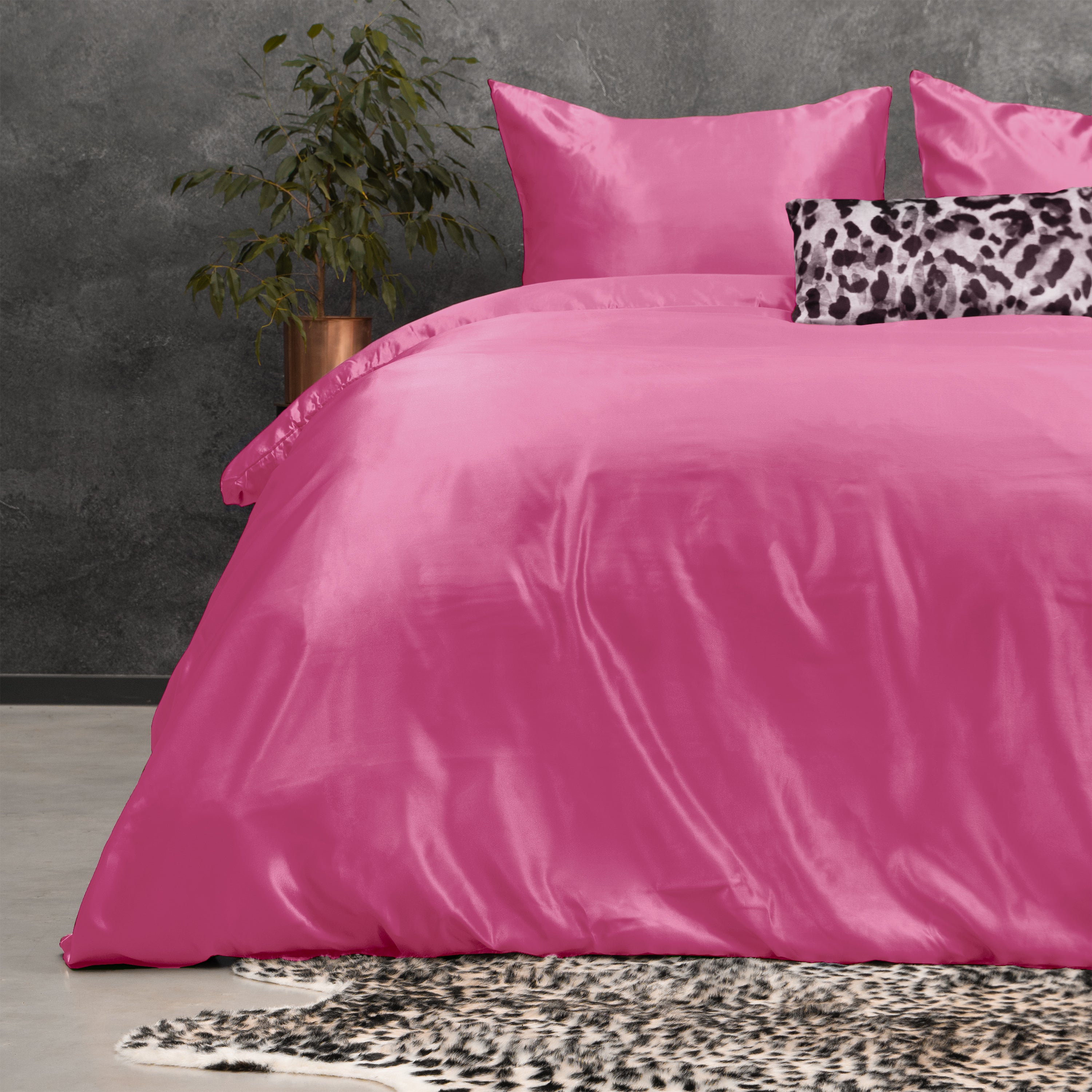Beauty Skin Care Fel Roze Dekbedovertrek