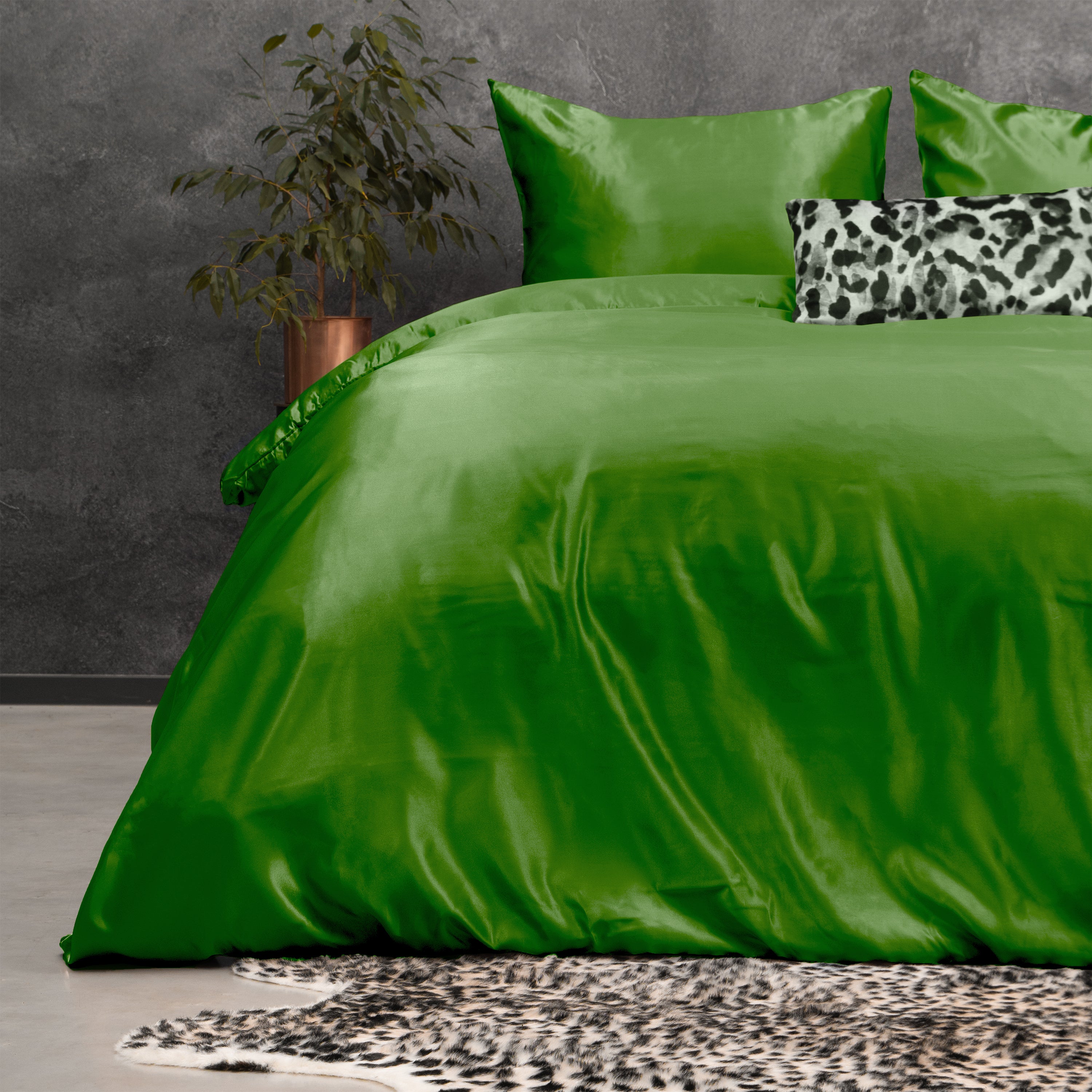 Beauty Skin Care Groen Dekbedovertrek