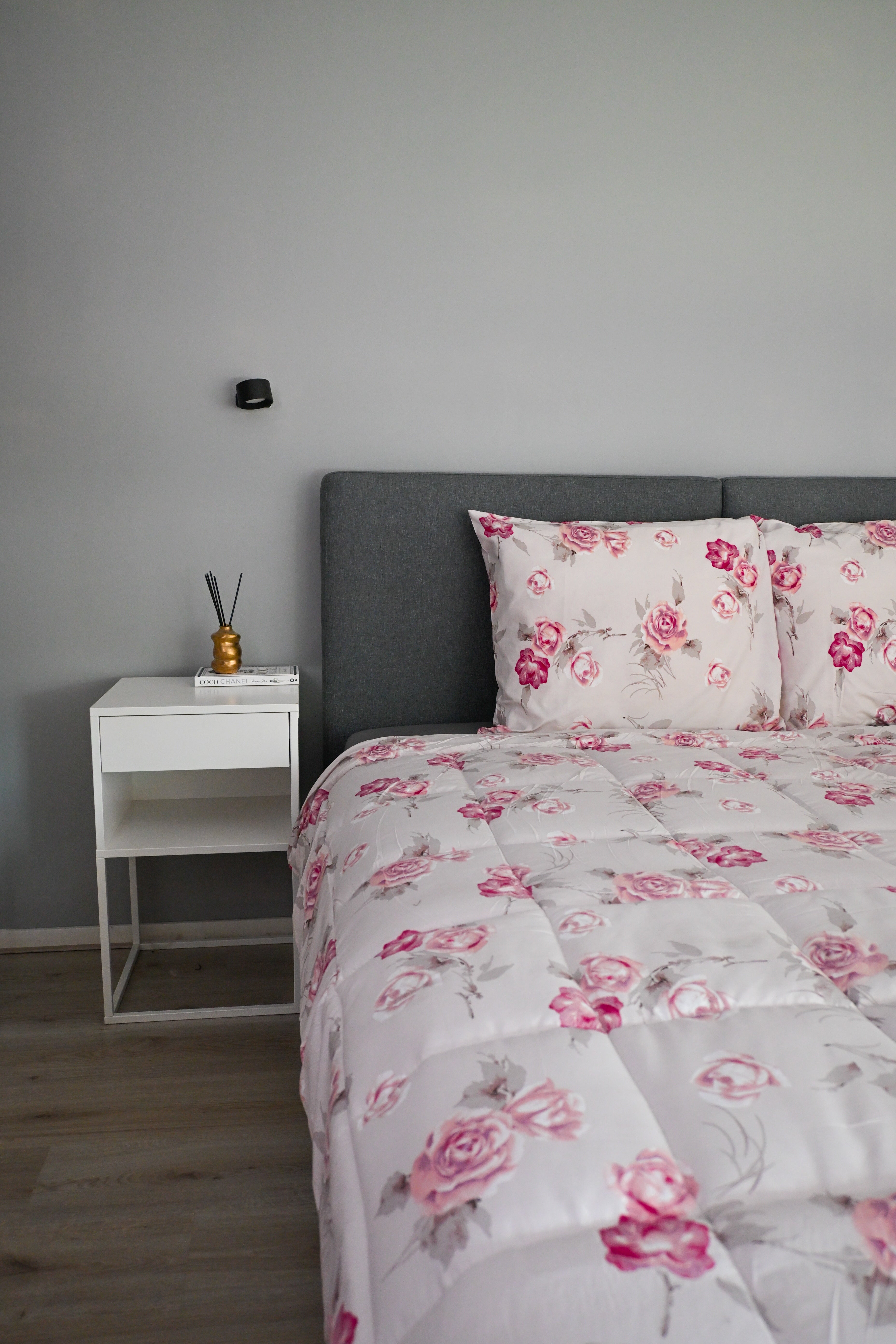 Bedrukt Dekbed Flowers Diamond Pink - All Year - Easy Dekbed