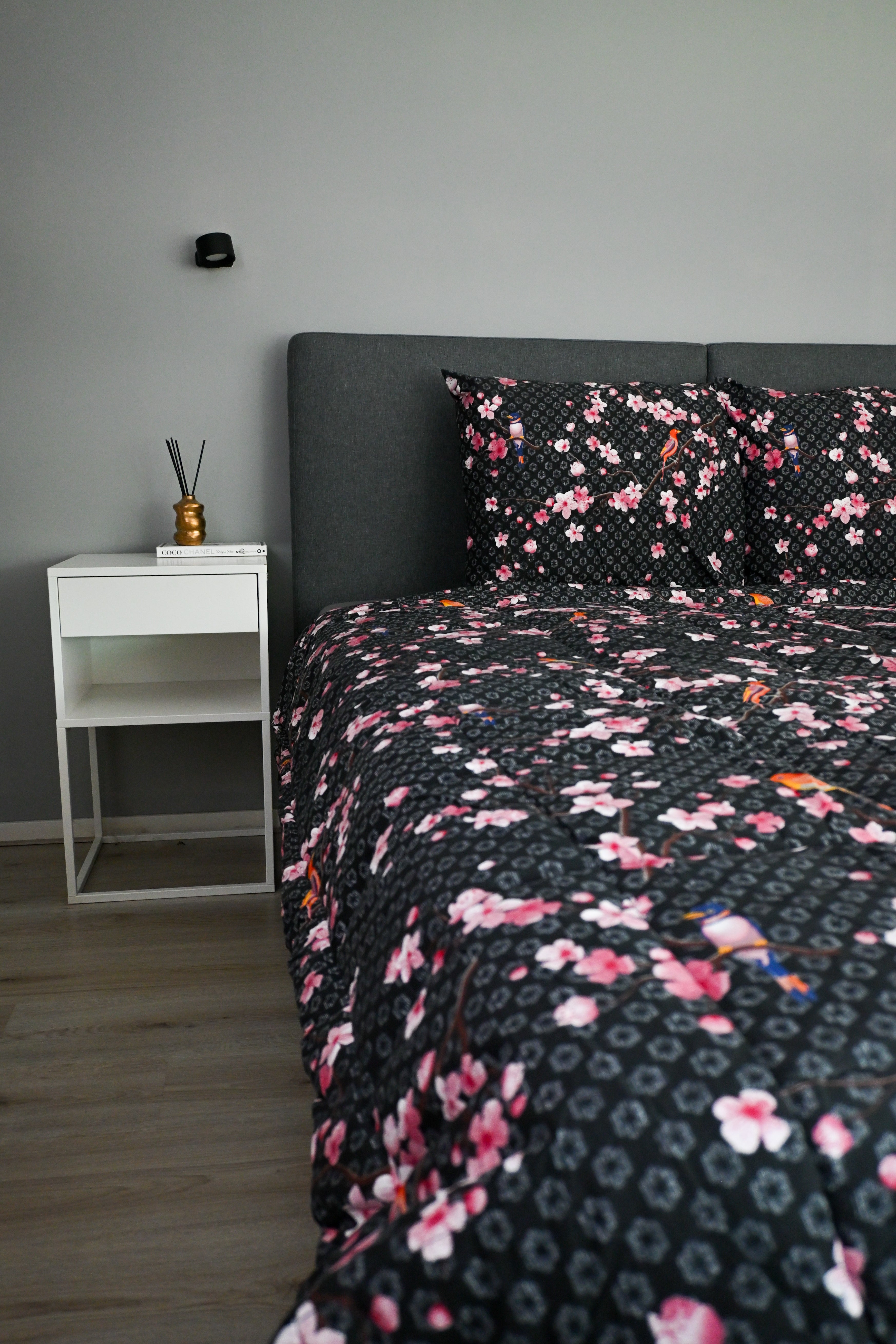 Bedrukt Dekbed Japon Black - All Year - Easy Dekbed