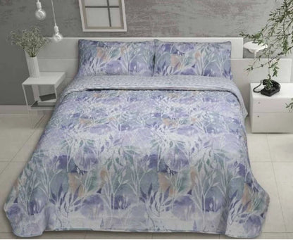 Bedsprei Set Fleur – Elegante Gebloemde Sprei met Kussenslopen