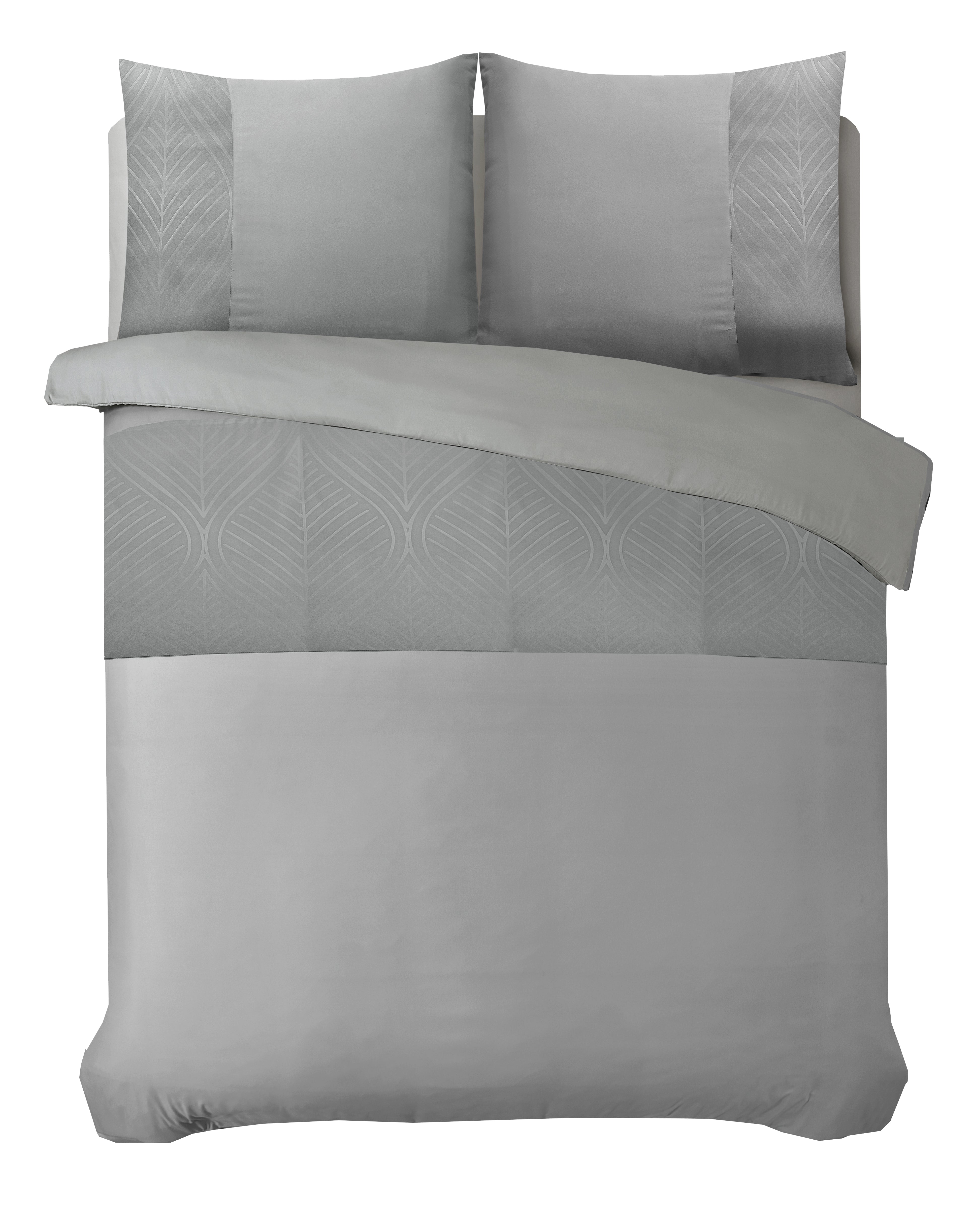 Berlin Duvet Cover Sand - Plain design - Deep-print design - Easy to wash