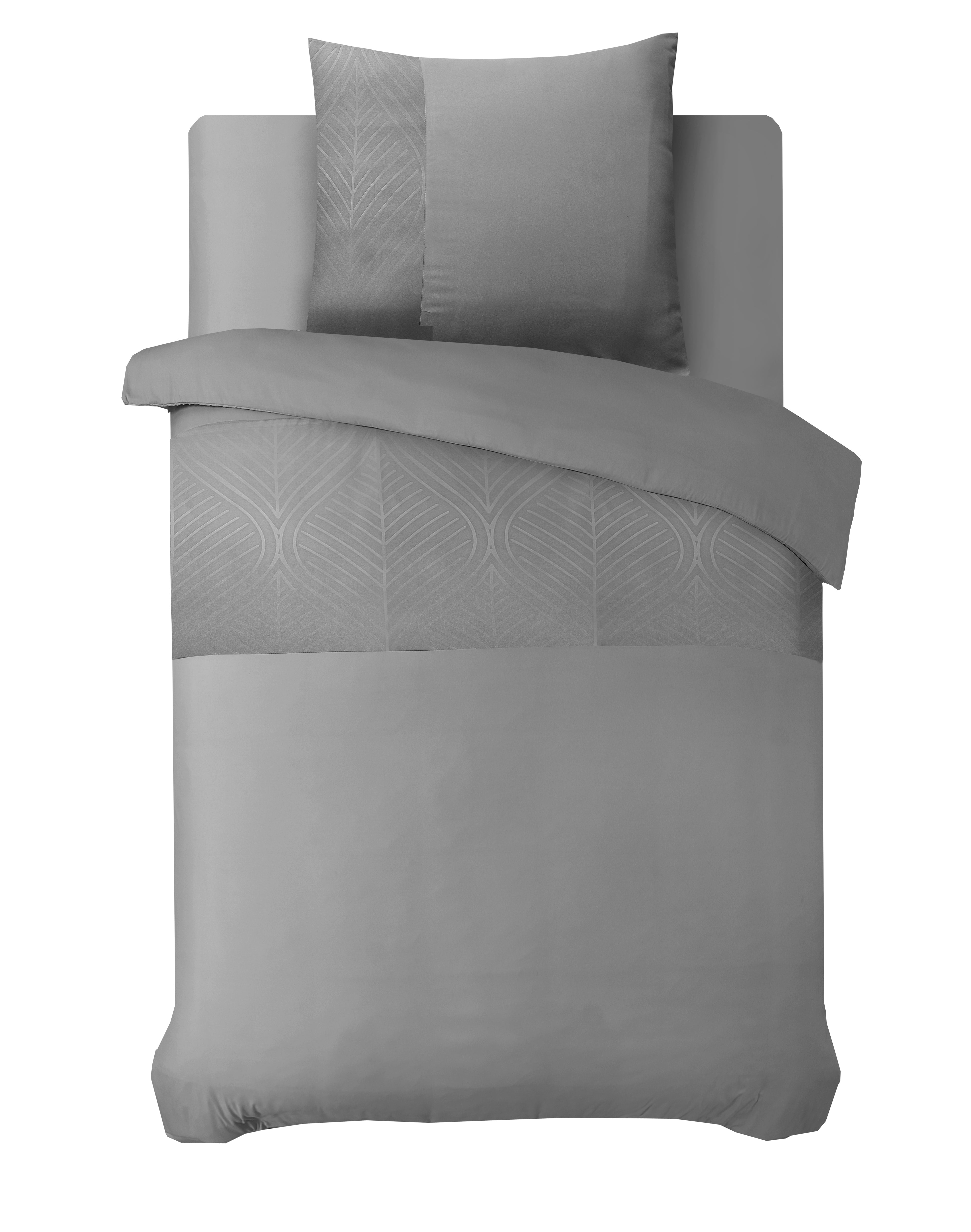 Berlin Duvet Cover Sand - Plain design - Deep-print design - Easy to wash