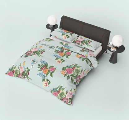 Bloom and Birds Dekbedovertrek – Tropisch Design & Comfort