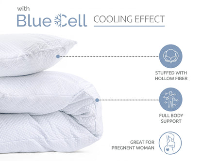 Body Pillow Zwangerschapskussen Wit 40 x 145 - Verkoelend - Comfortabel - Ondersteund lichaamshouding
