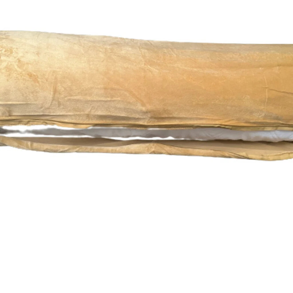 Bodypillow Kussensloop Champagne Goud – Luxe Fluwelen Hoes 45x145 cm