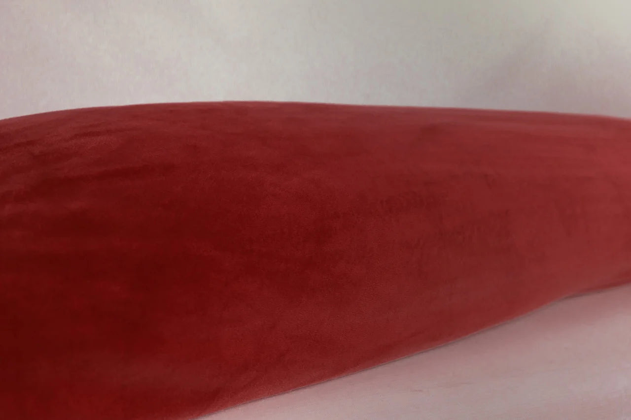 Bodypillow Kussensloop Velvet Bordeaux – Luxe Zwangerschapskussen Hoes in 12 Kleuren