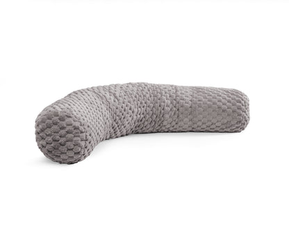 Bodypillow Taupe 140 x 20 - Aanpasbare dikte - Langwerpig ontwerp - Gebruik tijdens en na zwangerschap