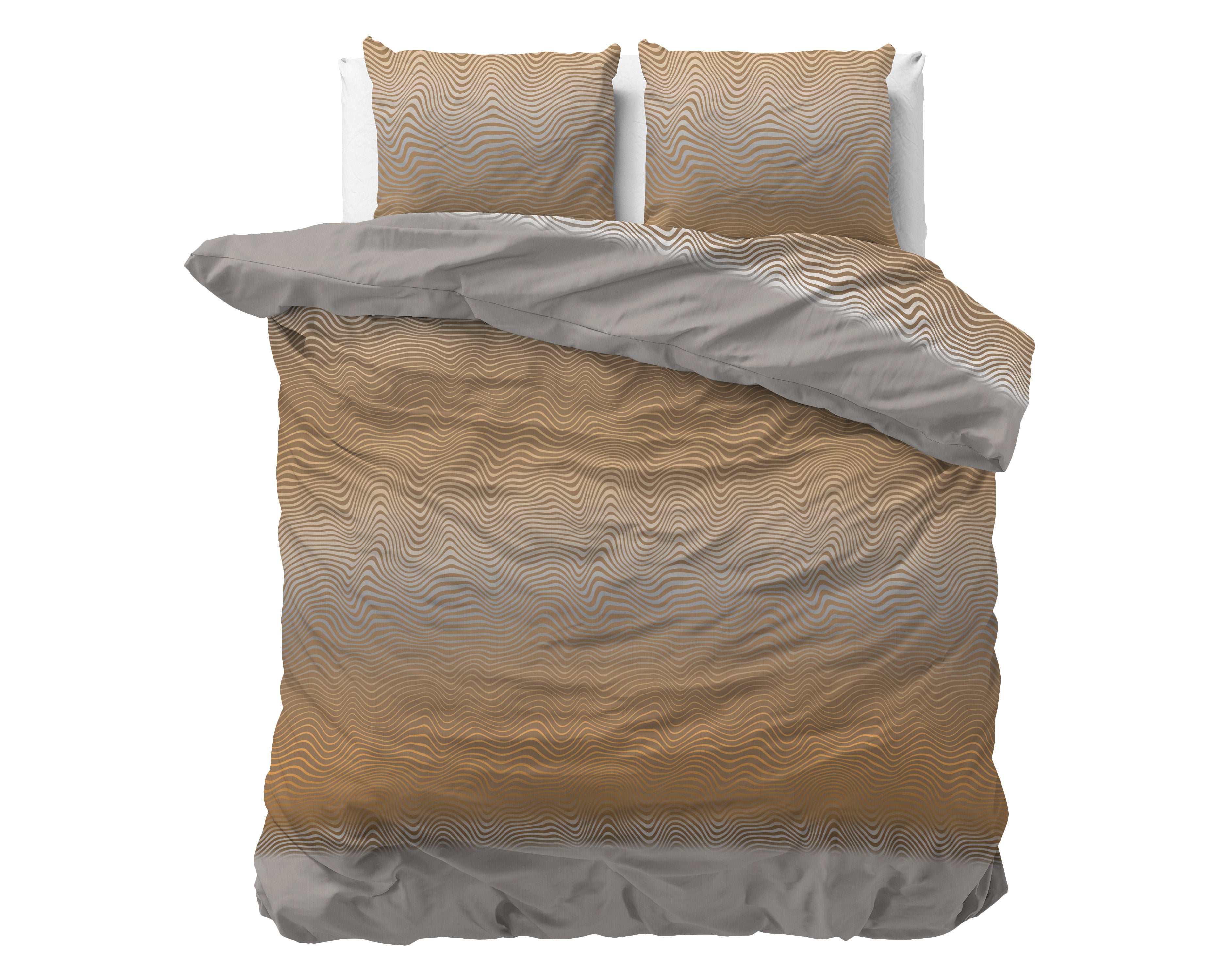 Boyd Orange Duvet Cover