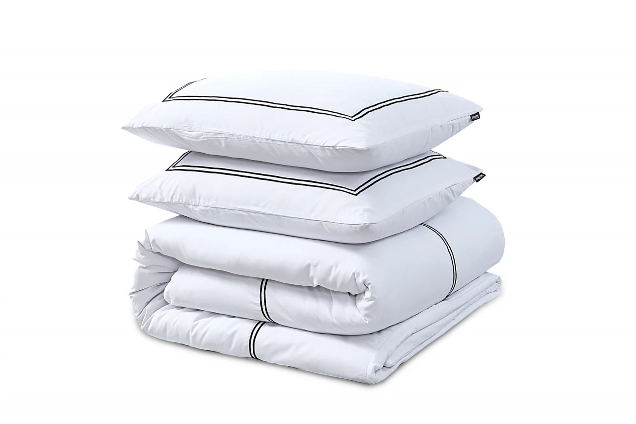 Brata Duvet Cover White - Hotel design - Sleek - Wonderfully soft