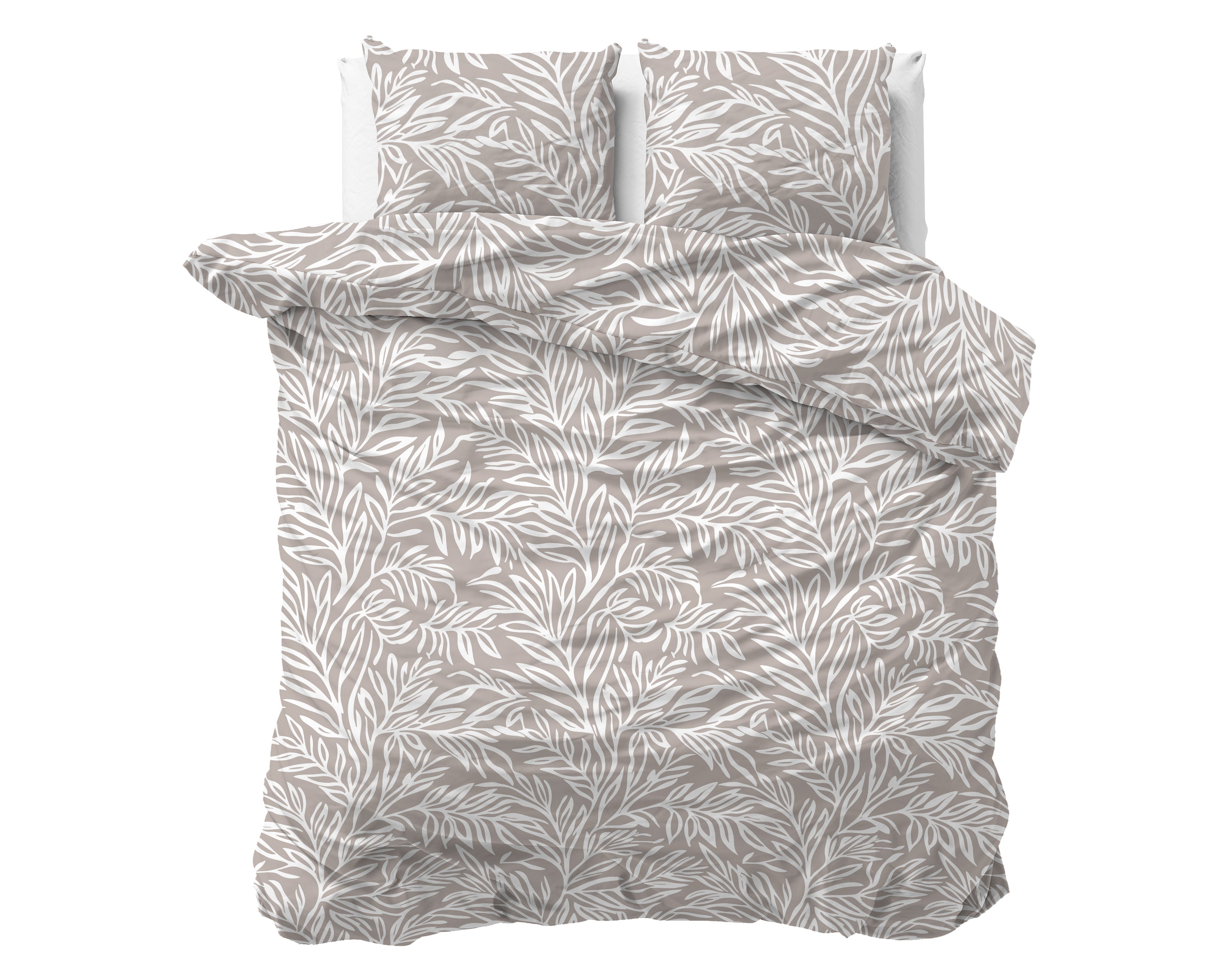 Breeze Dekbedovertrek - Taupe - 100% Katoen