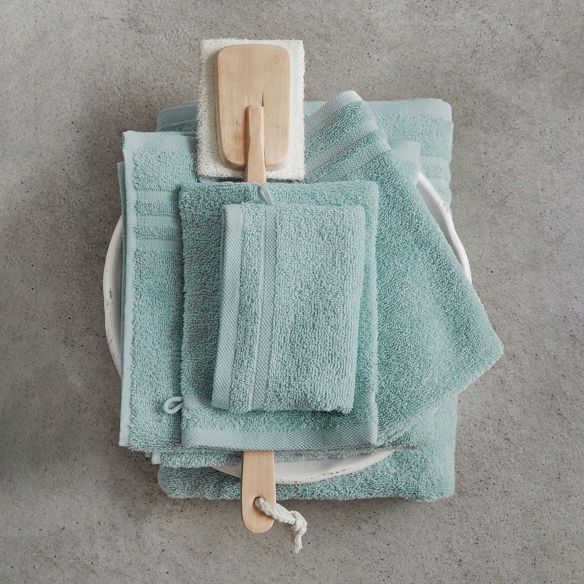 Byrklund Badlaken Bath Basics - Wit - 100% Katoen (BCI) - 70 x 140 cm